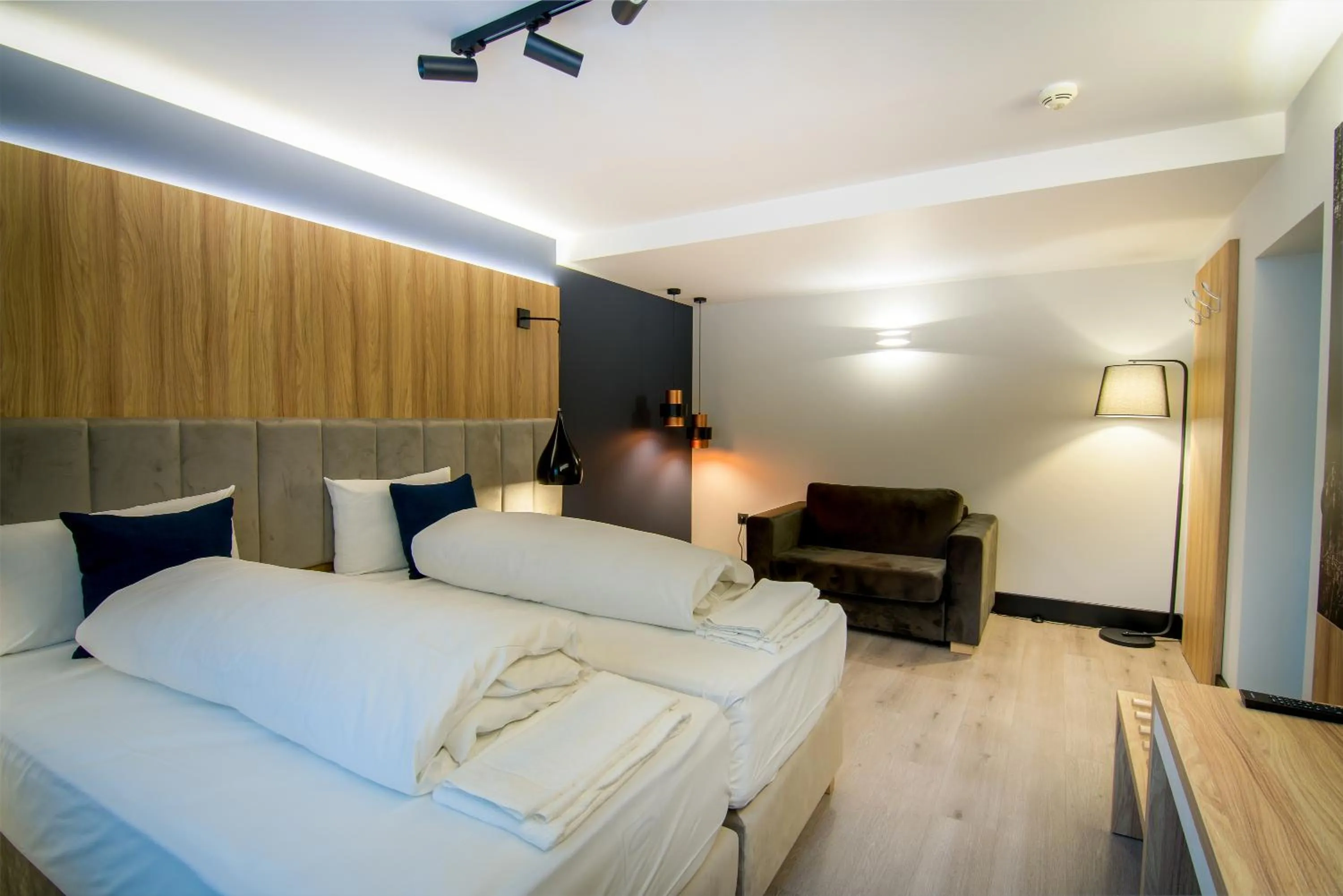 Bedroom, Bed in Hotel Wilder Mann