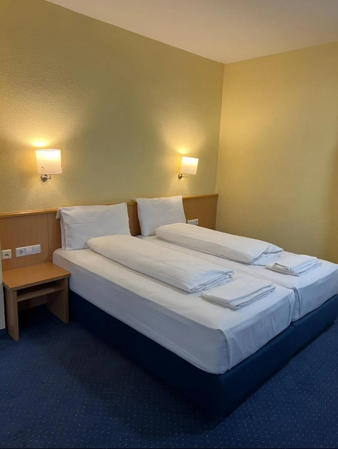 Bed in Hotel Wilder Mann