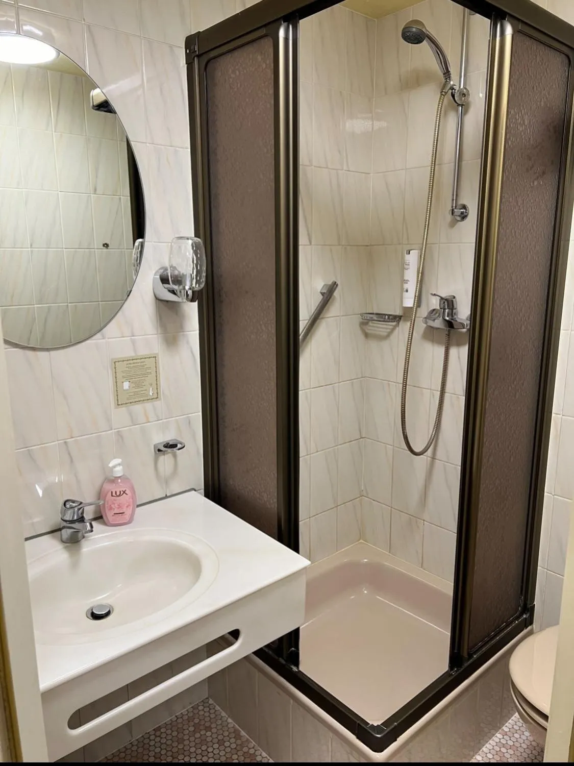 Bathroom in Hotel Wilder Mann