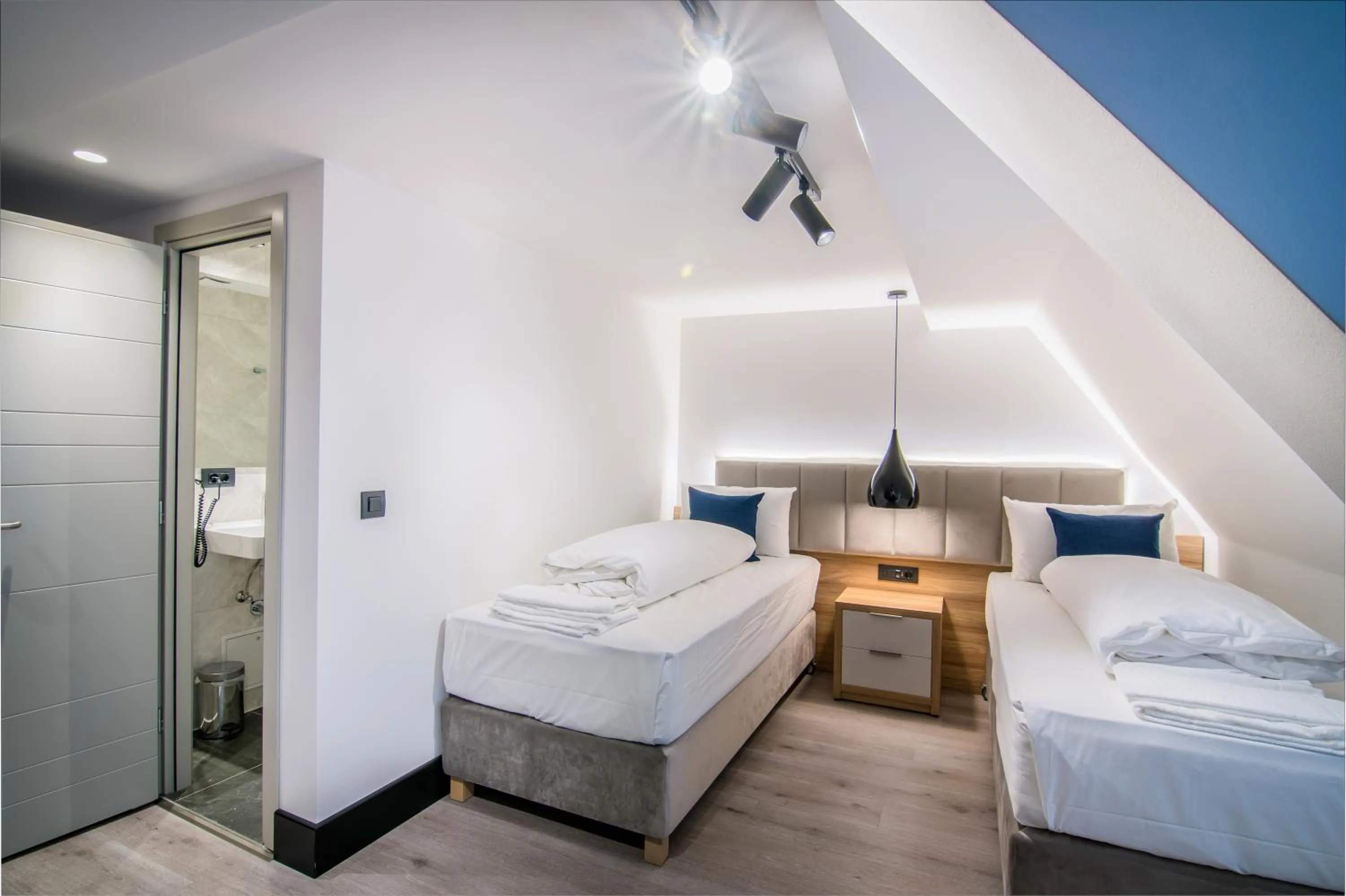 Bedroom, Bed in Hotel Wilder Mann