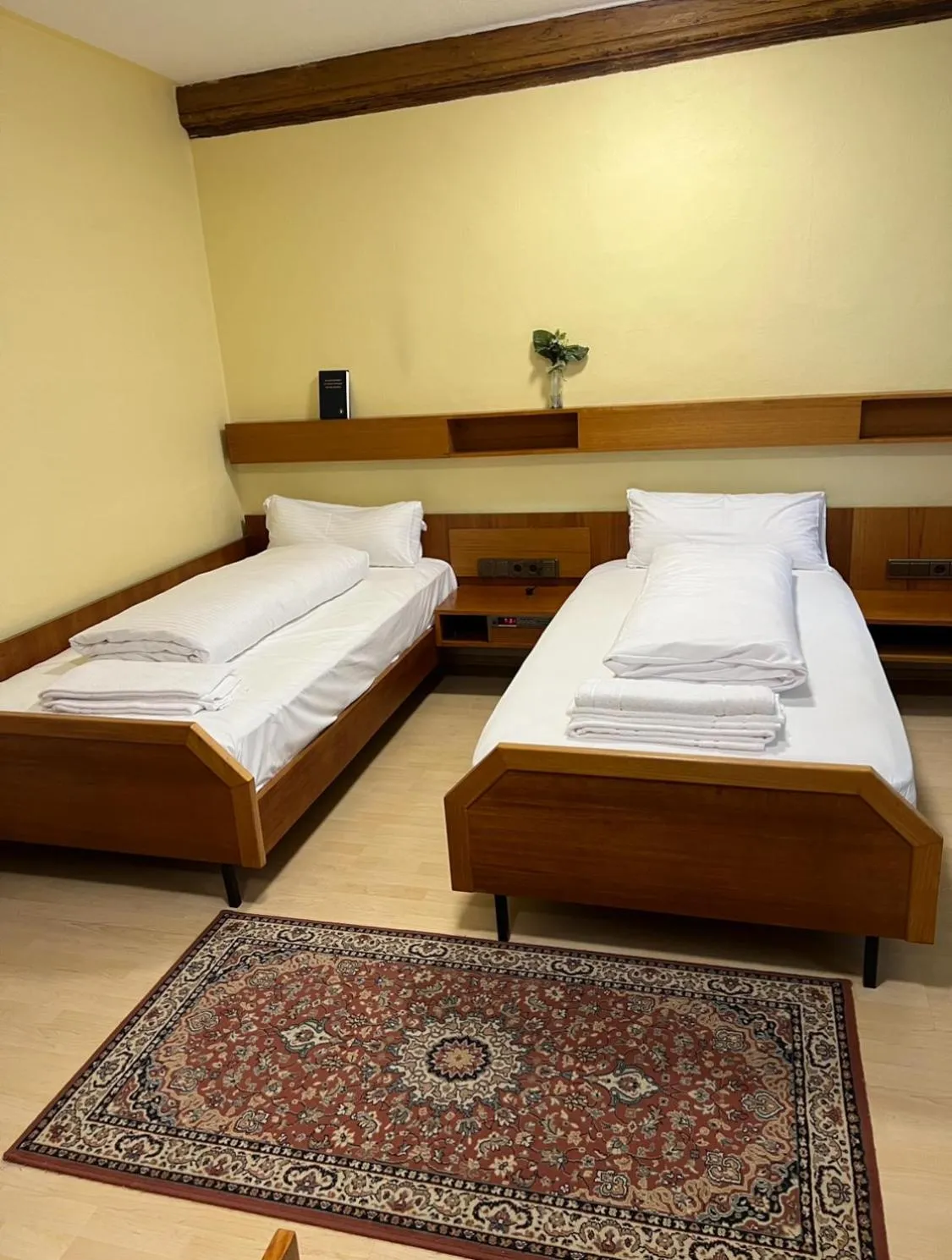 Bed in Hotel Wilder Mann