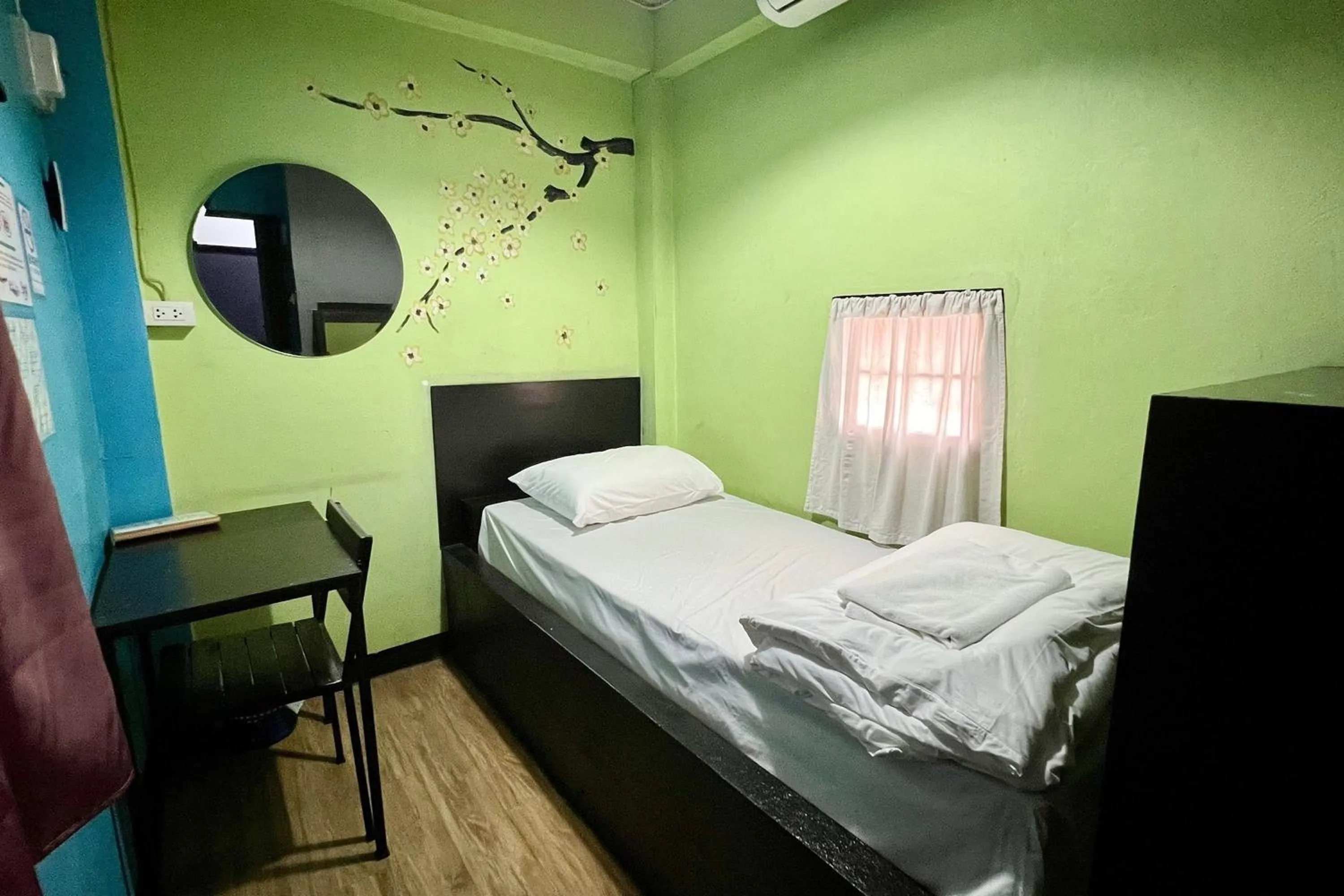 Bedroom, Bed in Baan Lanna at Prasingh