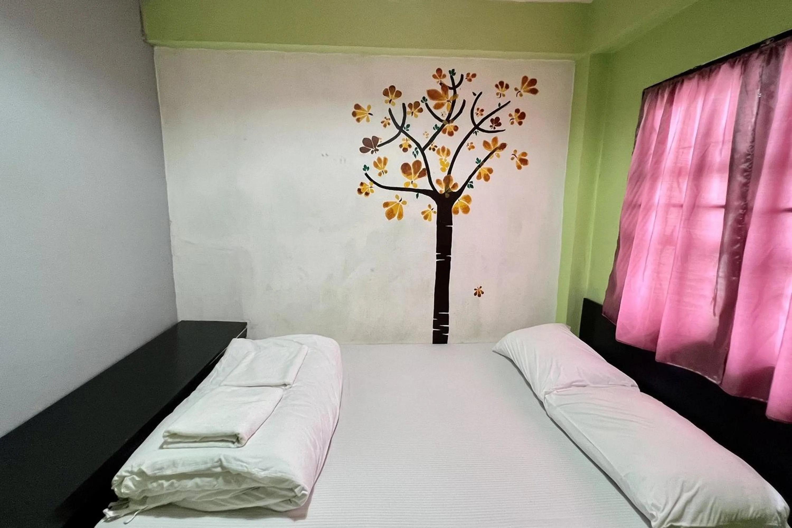 Bedroom, Bed in Baan Lanna at Prasingh