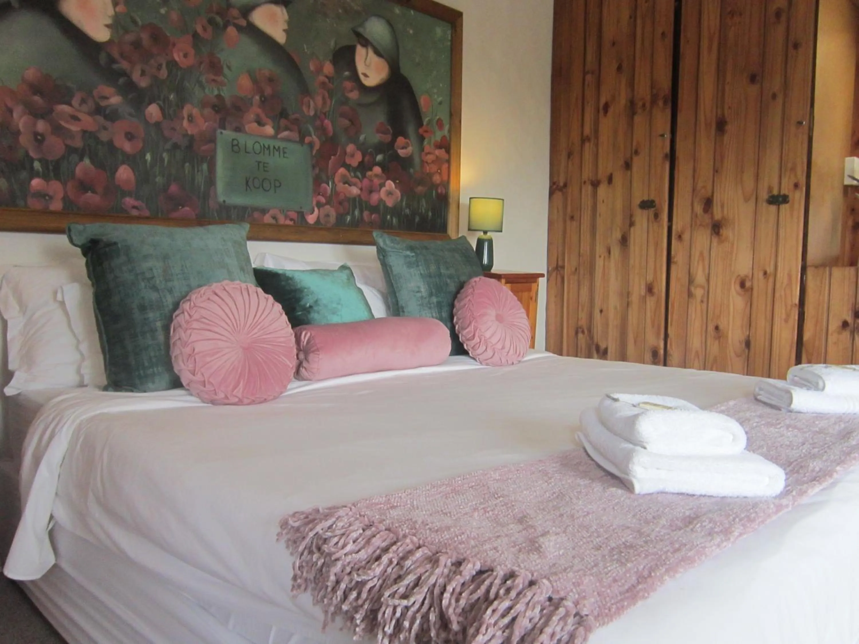 Decorative detail, Bed in Dio Dell Amore Guest House