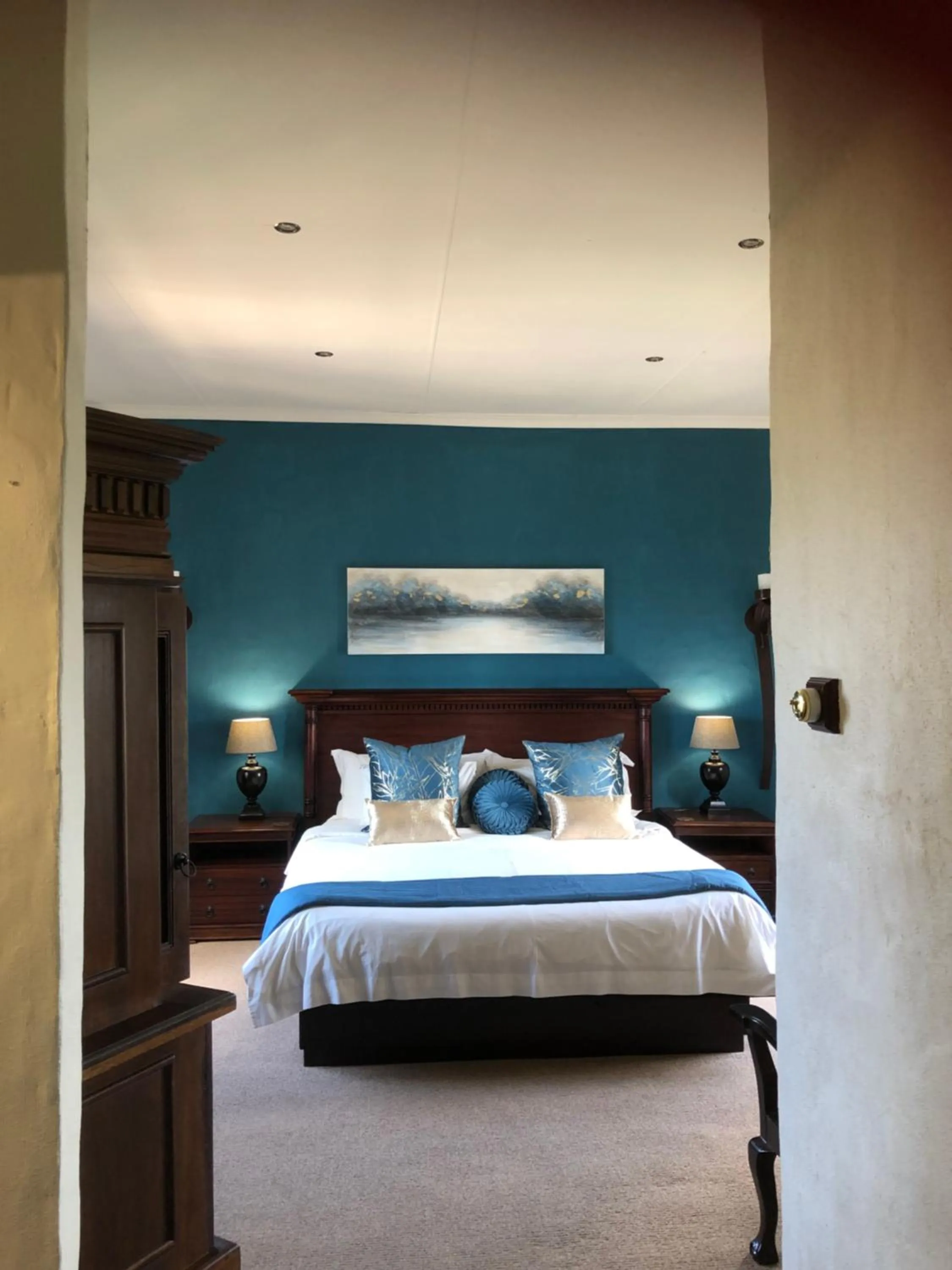 Bed in Dio Dell Amore Guest House