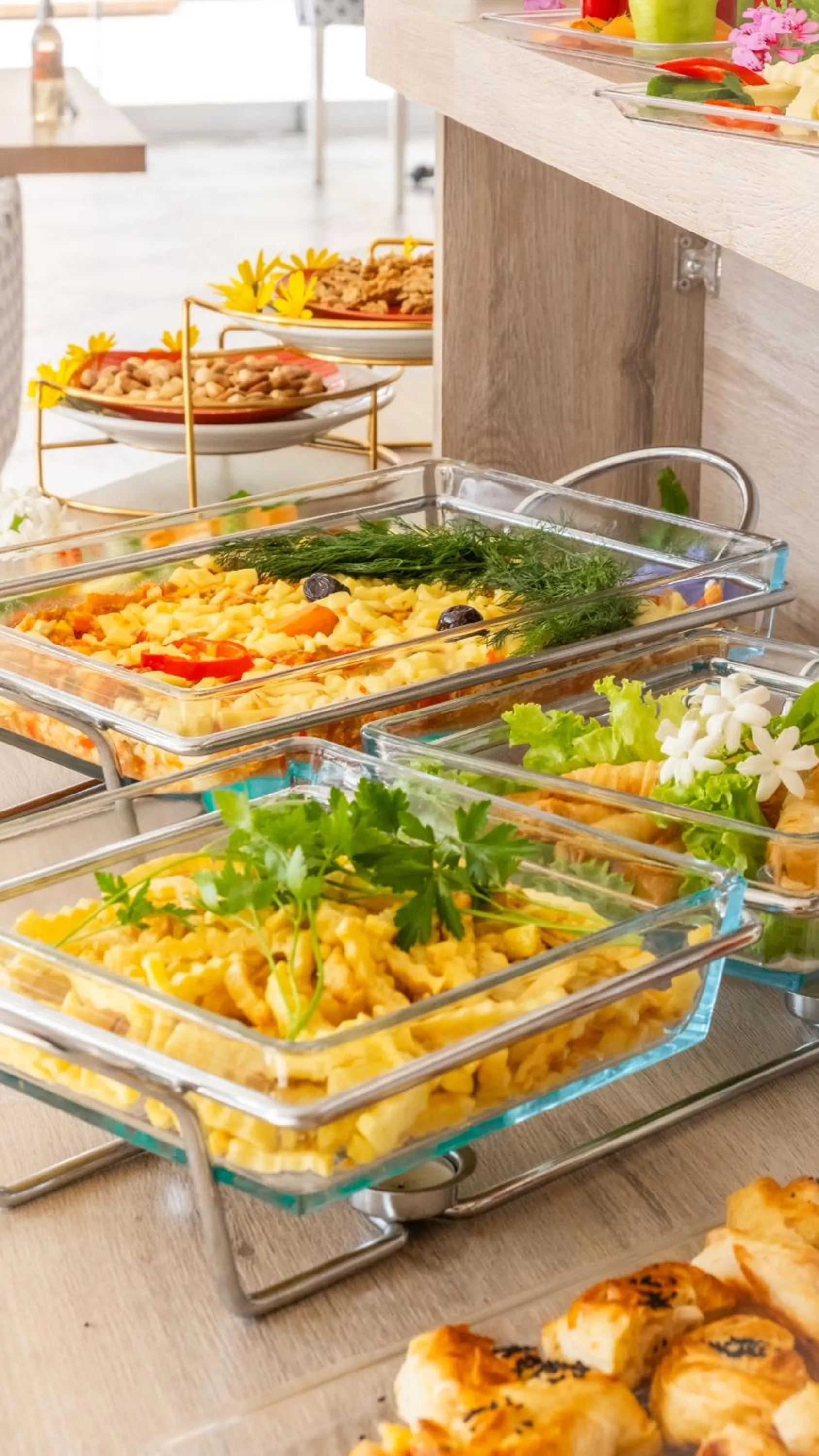 Continental breakfast in Casablanca Hotel