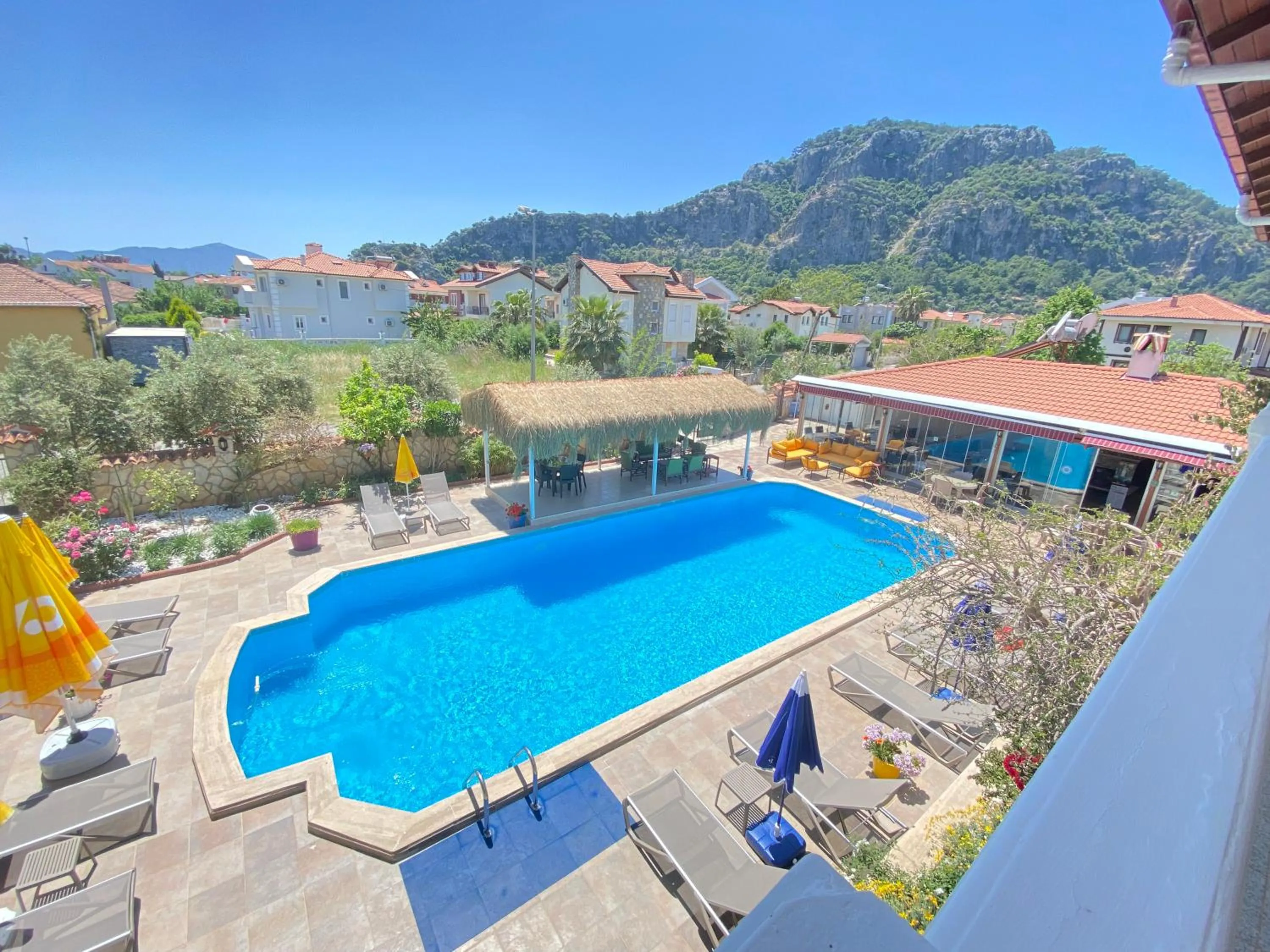 Pool view in Casablanca Hotel