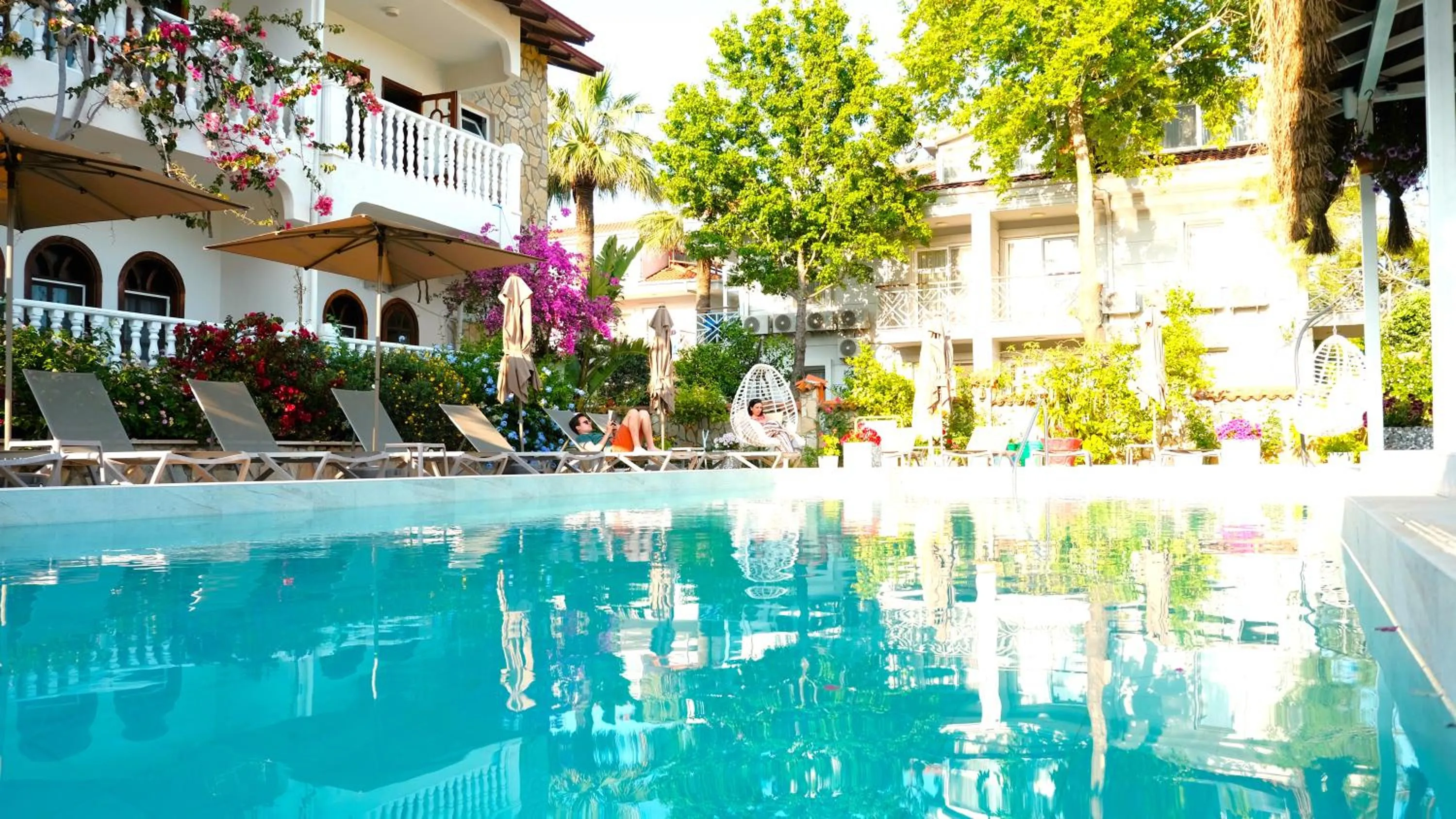 Garden view in Casablanca Hotel