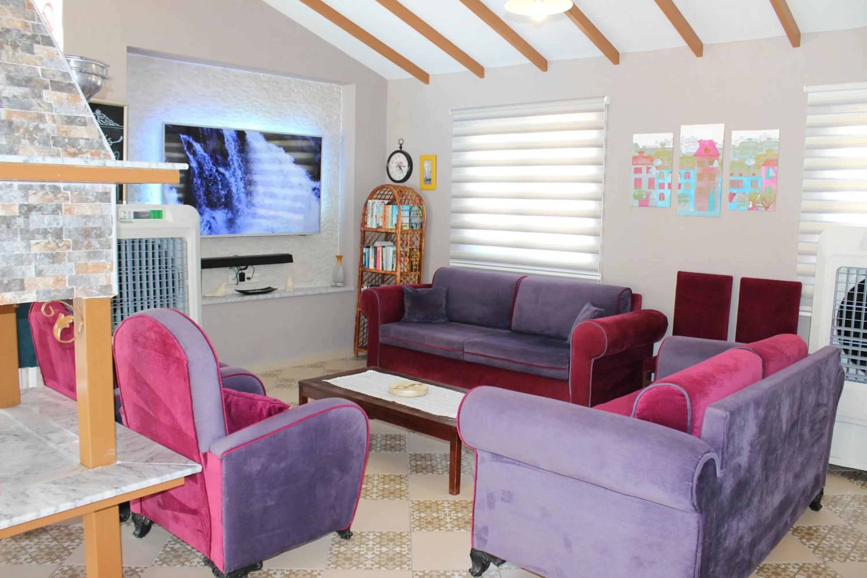 Seating area in Casablanca Hotel