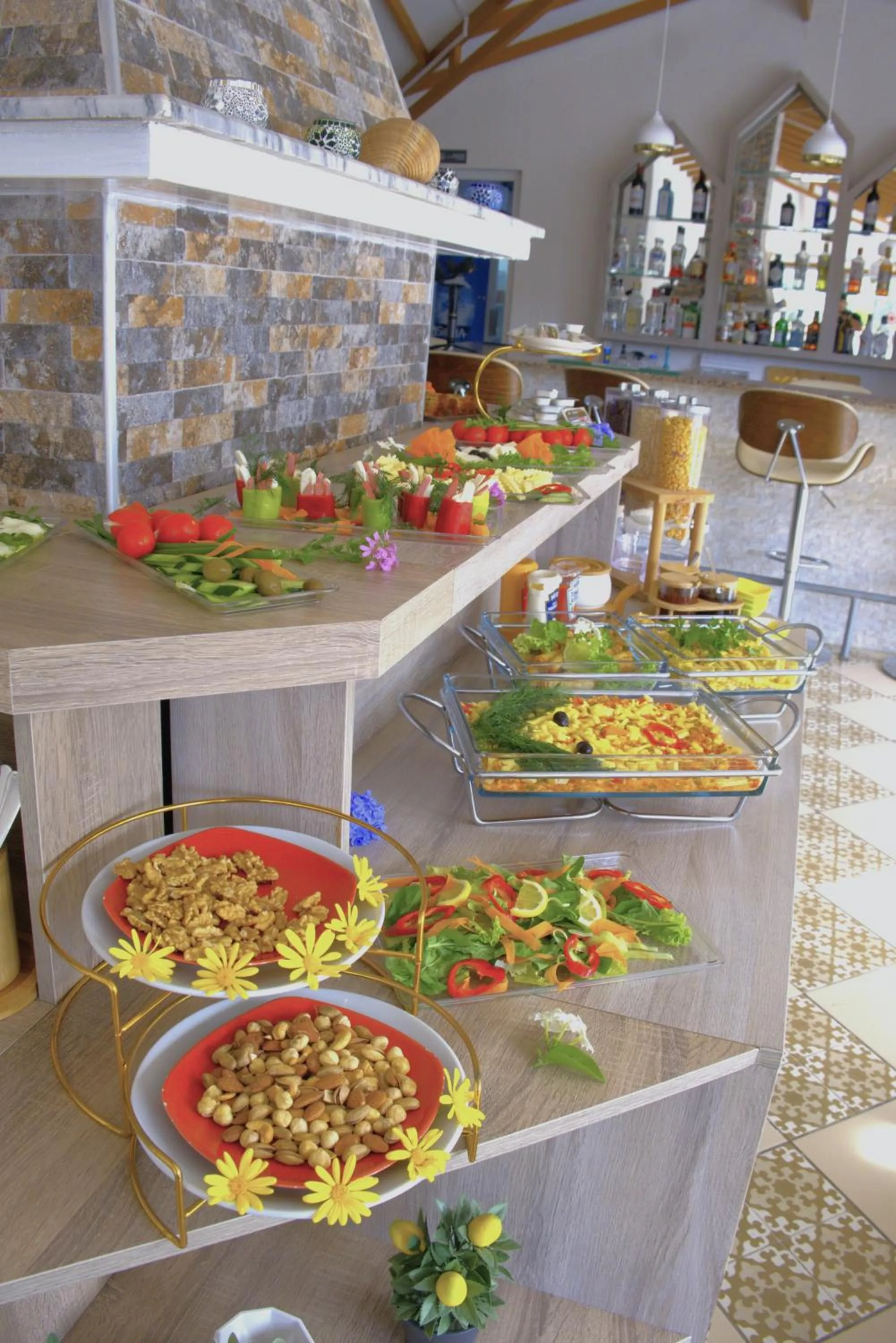 Buffet breakfast in Casablanca Hotel