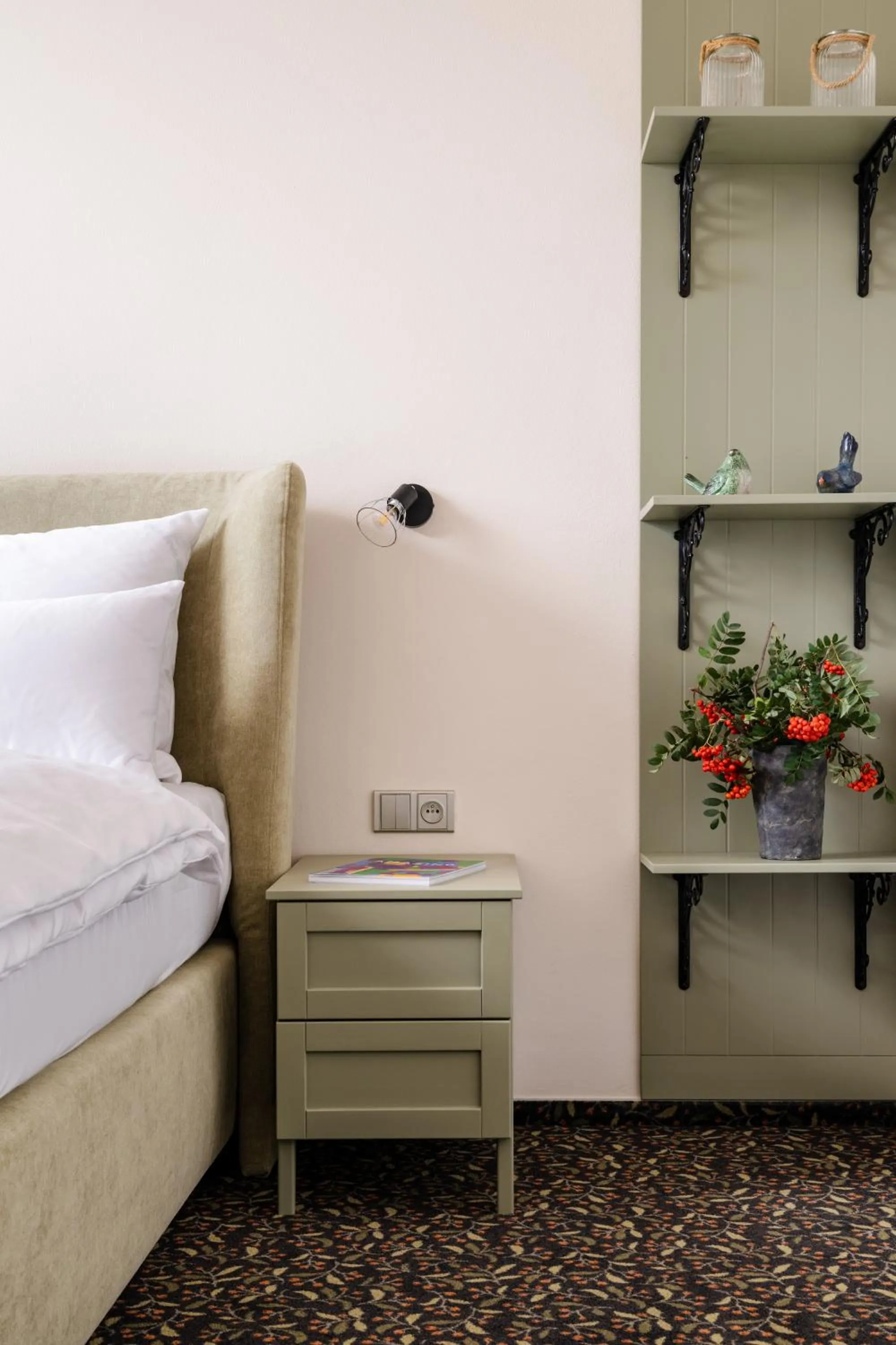 Bed in HERBARIUM boutique hotel