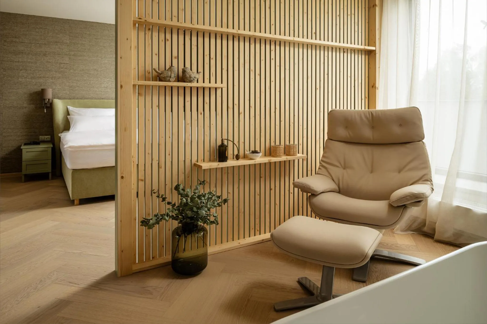 Bed in HERBARIUM boutique hotel