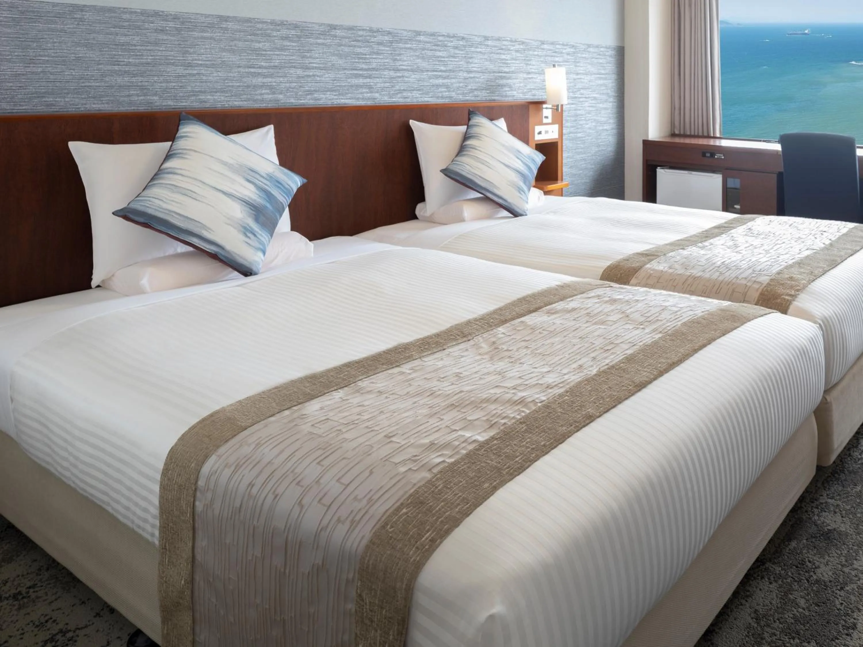 Bed in Irago Ocean Resort