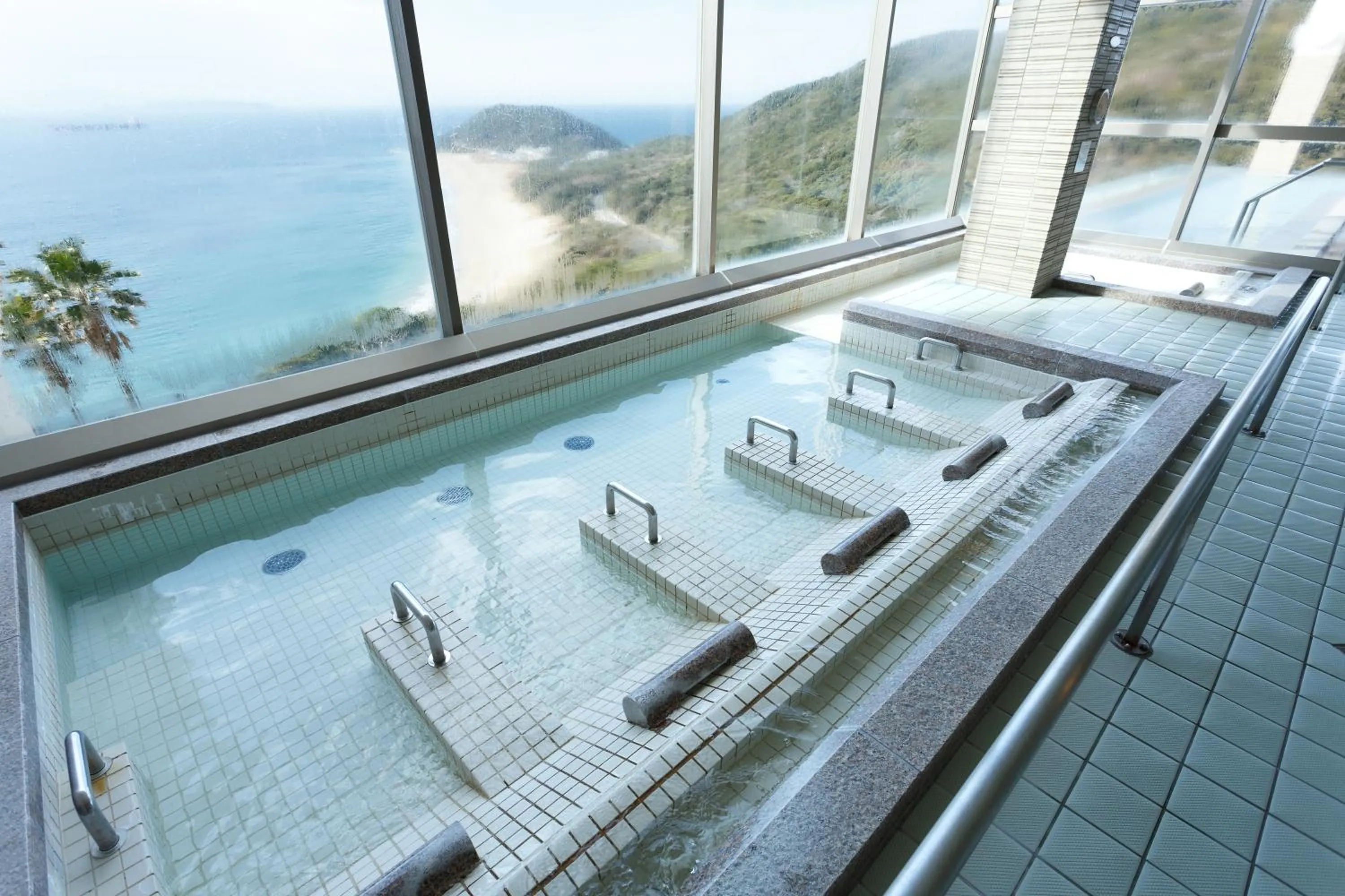 Hot Spring Bath in Irago Ocean Resort