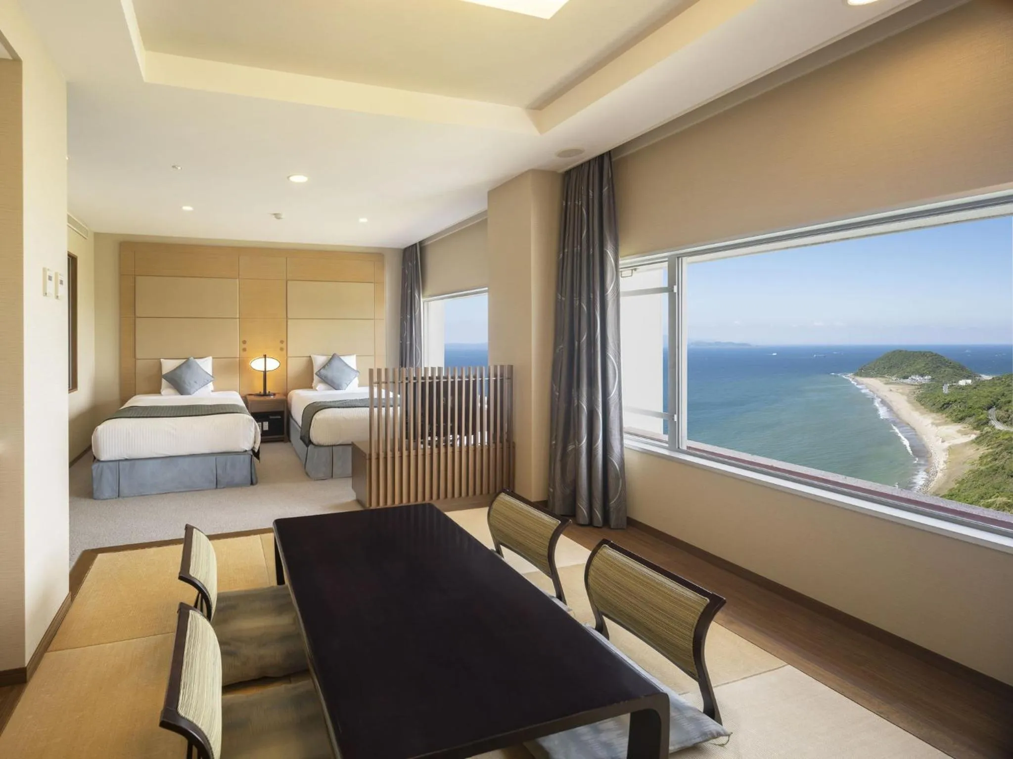 Living room, Bed in Irago Ocean Resort