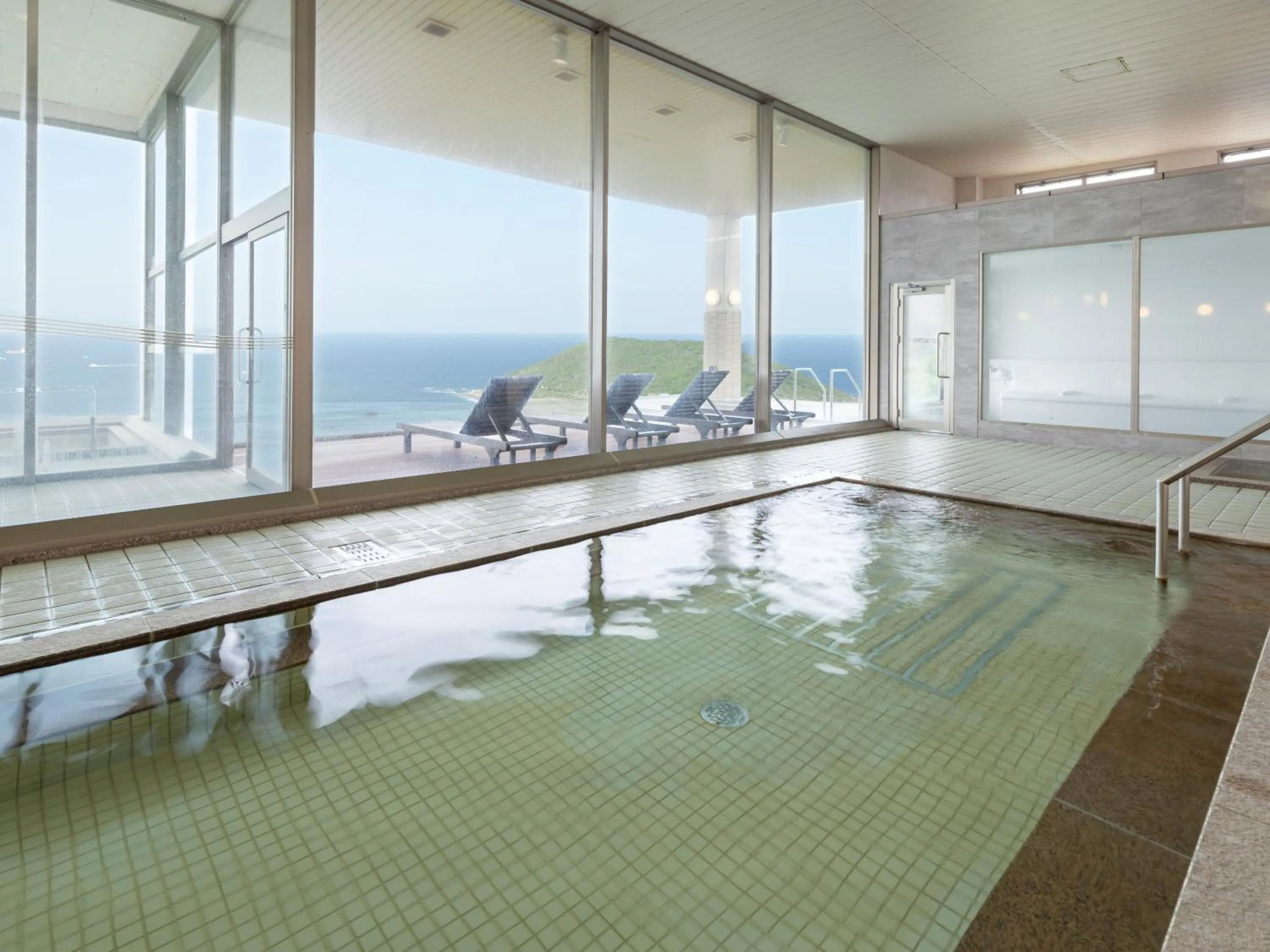 Hot Spring Bath in Irago Ocean Resort