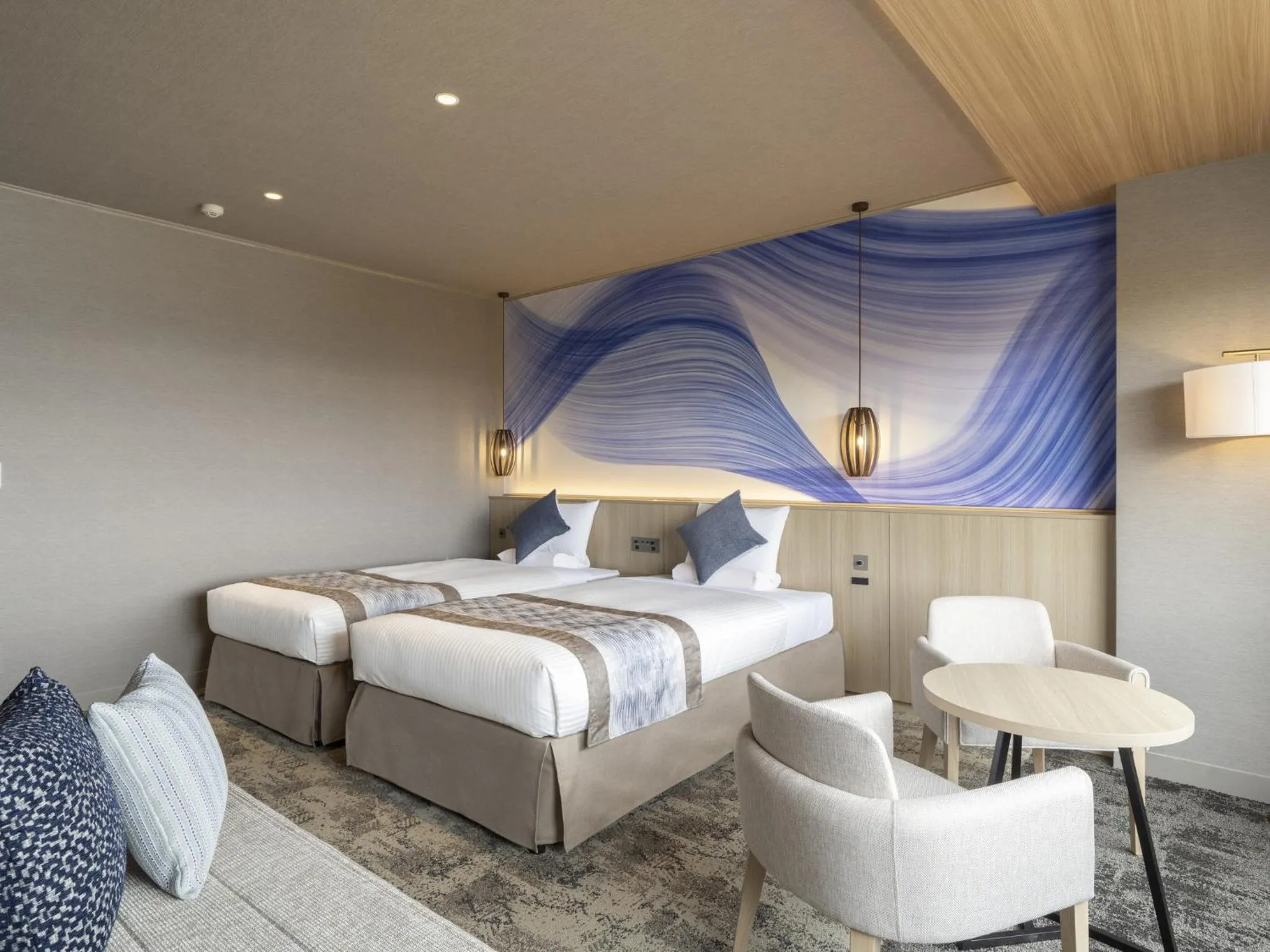 Bed in Irago Ocean Resort