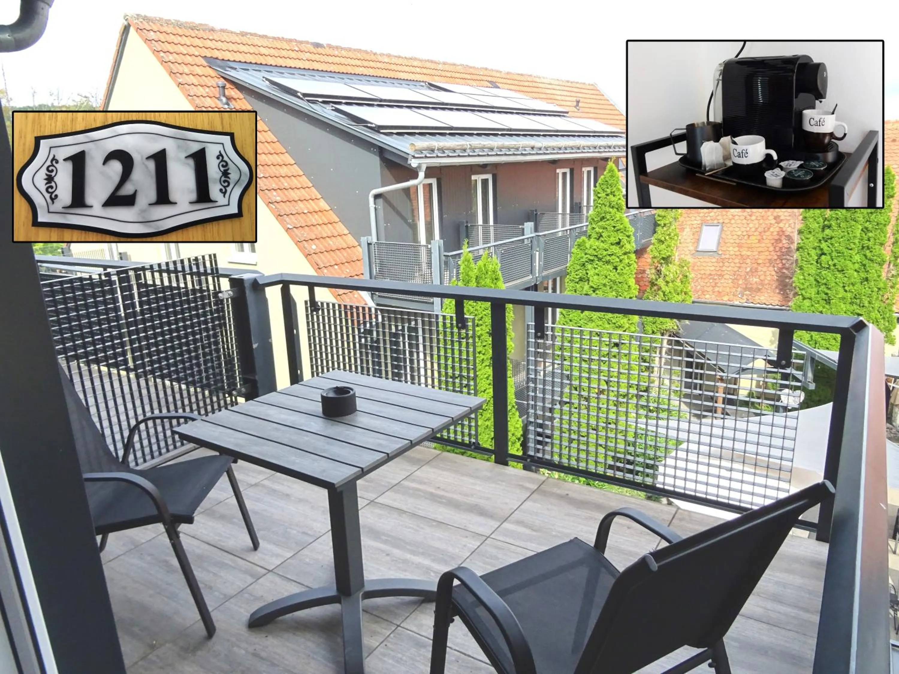 Patio in Eventhotel Ö - Cappuccino