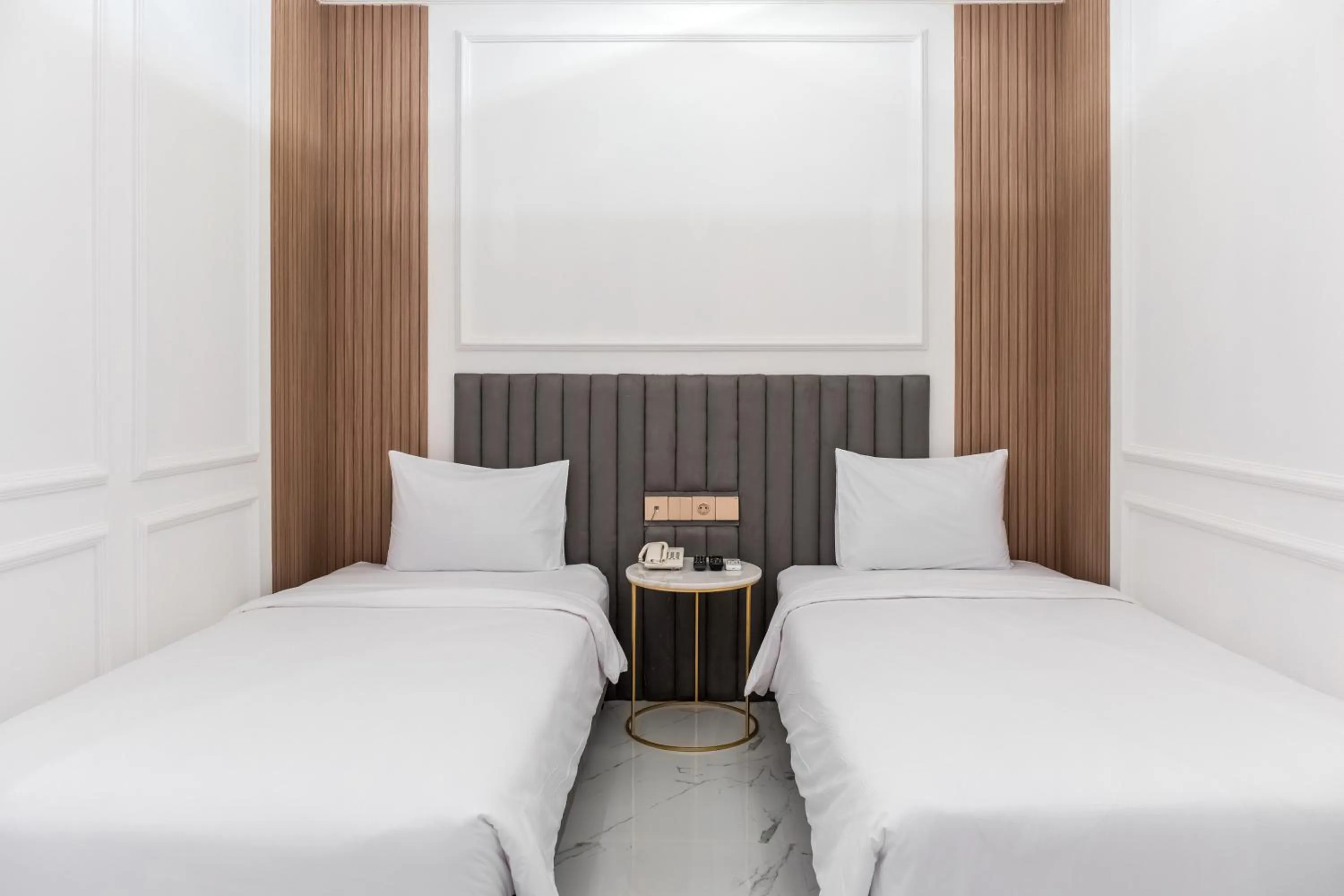 Bed in Kala Hotel Semarang