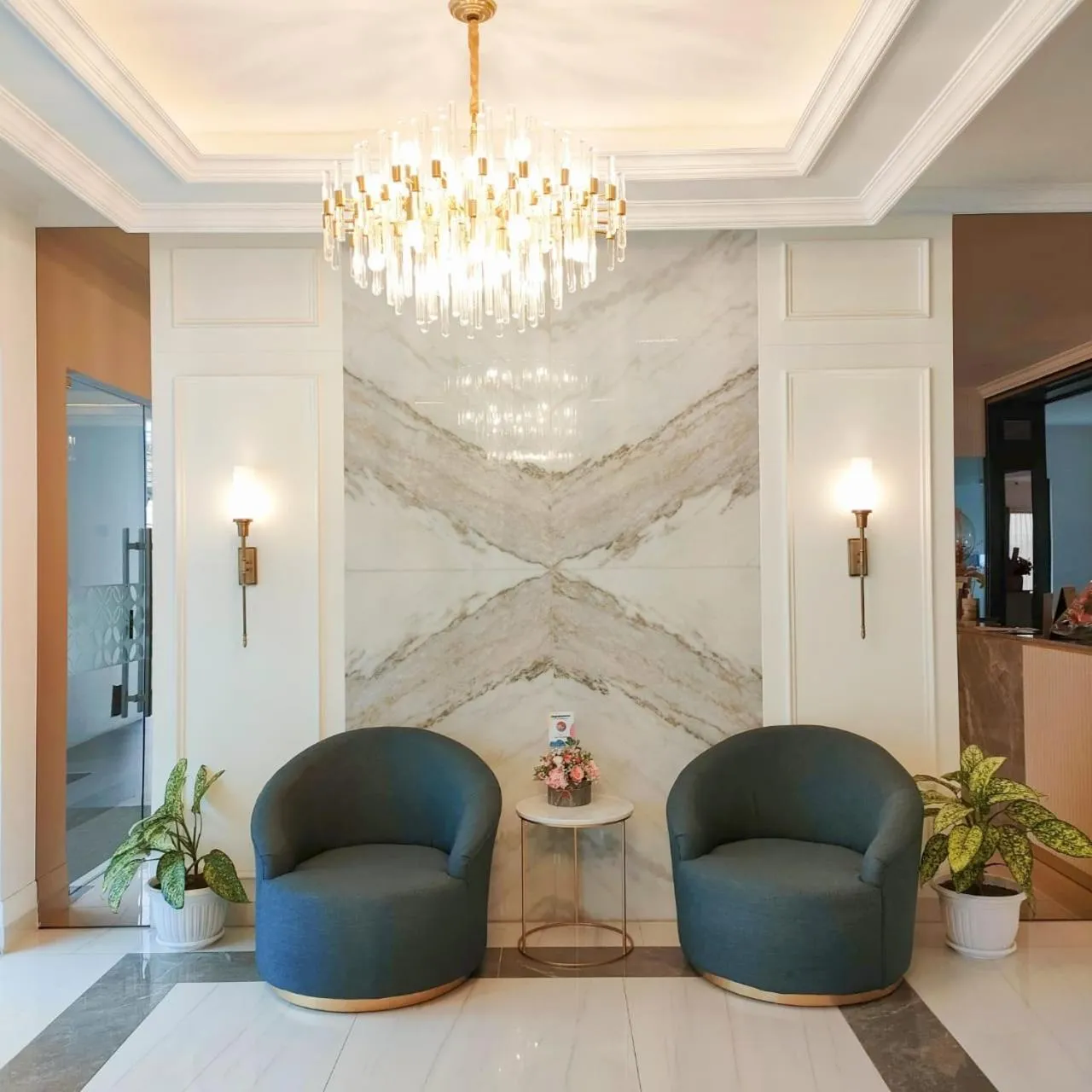 Lobby or reception in Kala Hotel Semarang