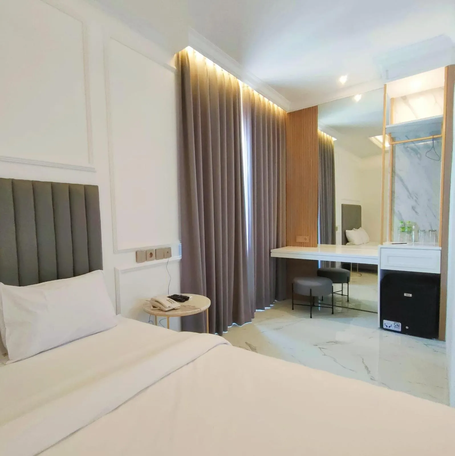 Bed in Kala Hotel Semarang