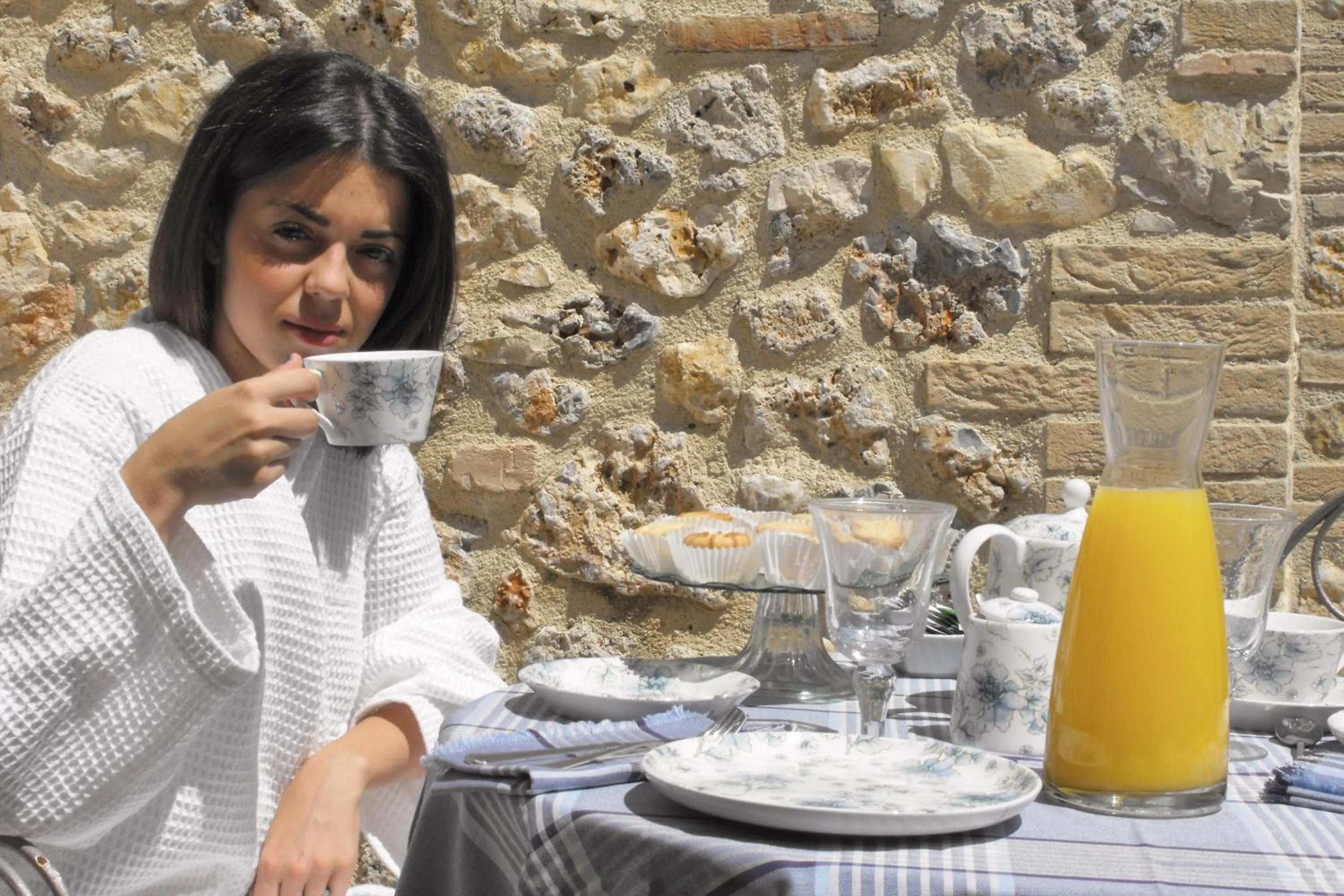 Breakfast in B&B and Wellness Il Pomario di Montepiglio Resort Naturista