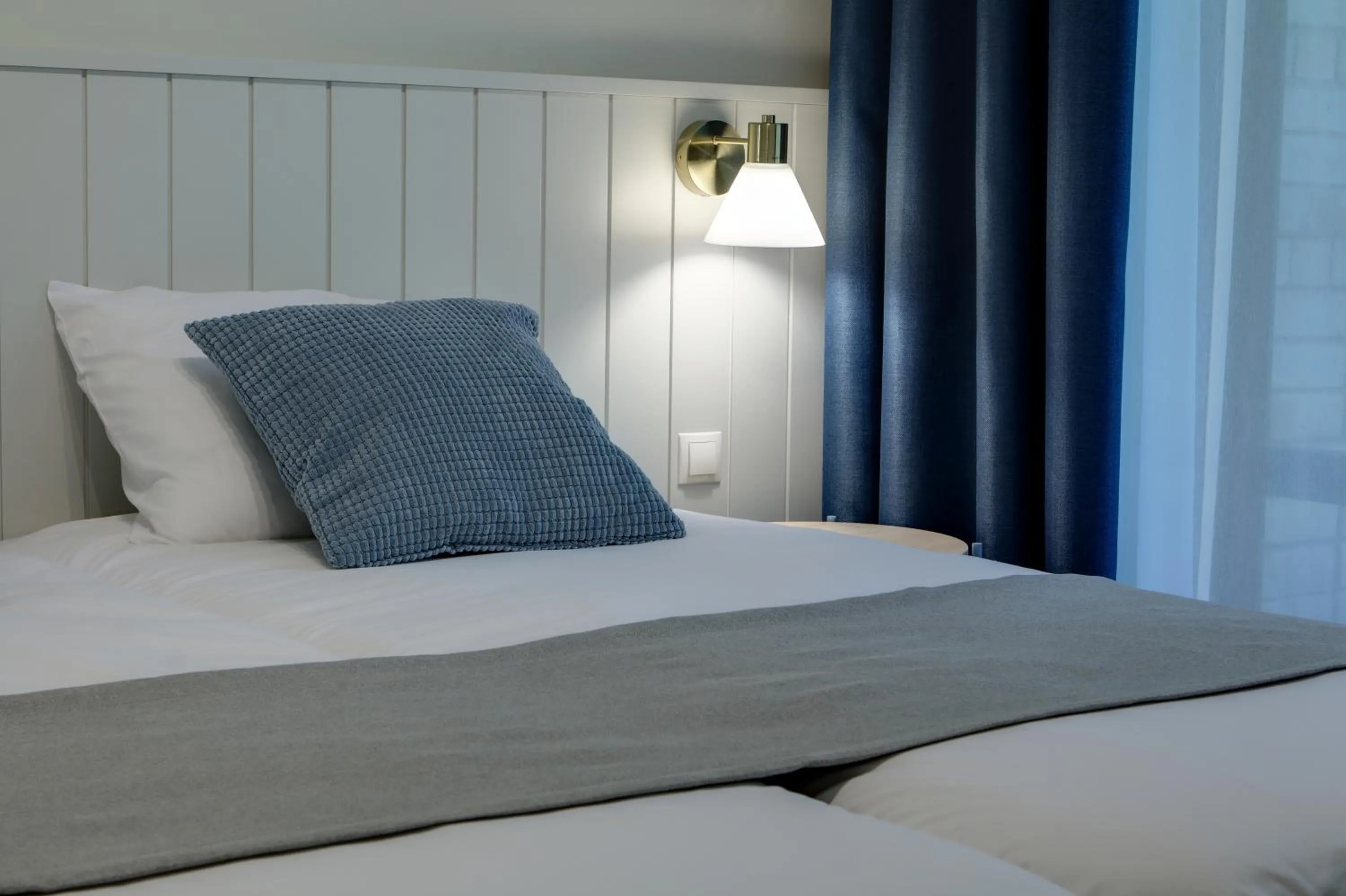 Bed in Marine Hotel Jūrmala