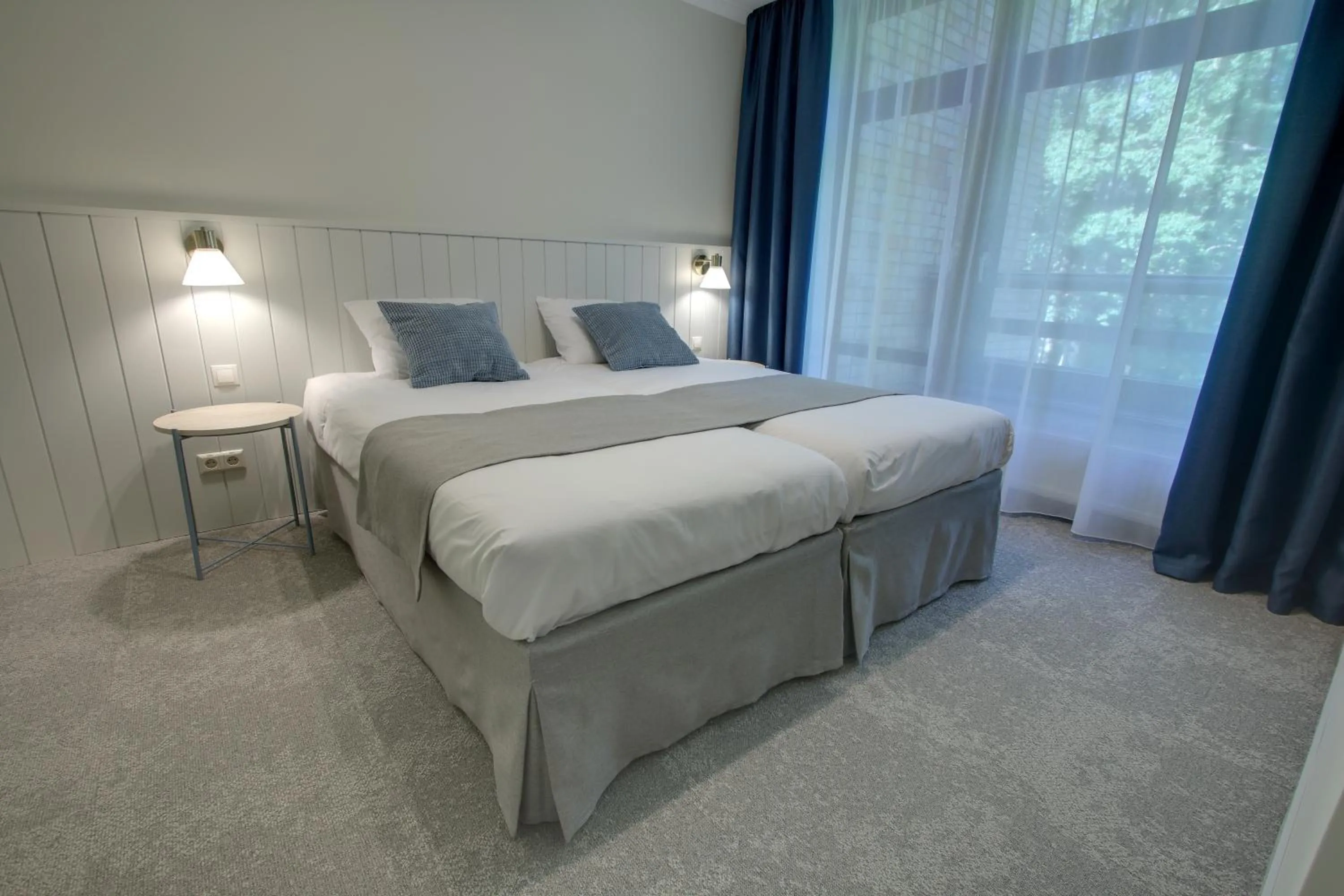 Bed in Marine Hotel Jūrmala