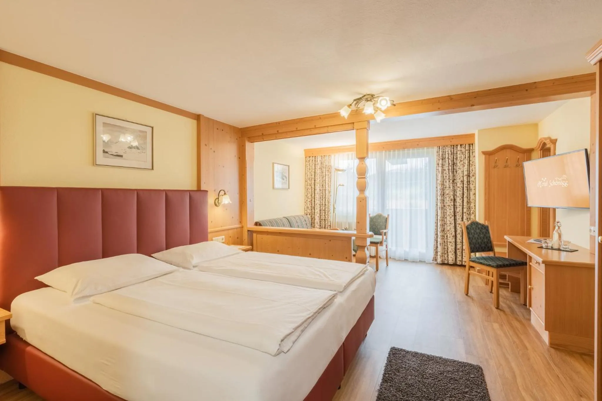Photo of the whole room, Bed in Hotel Schönegg