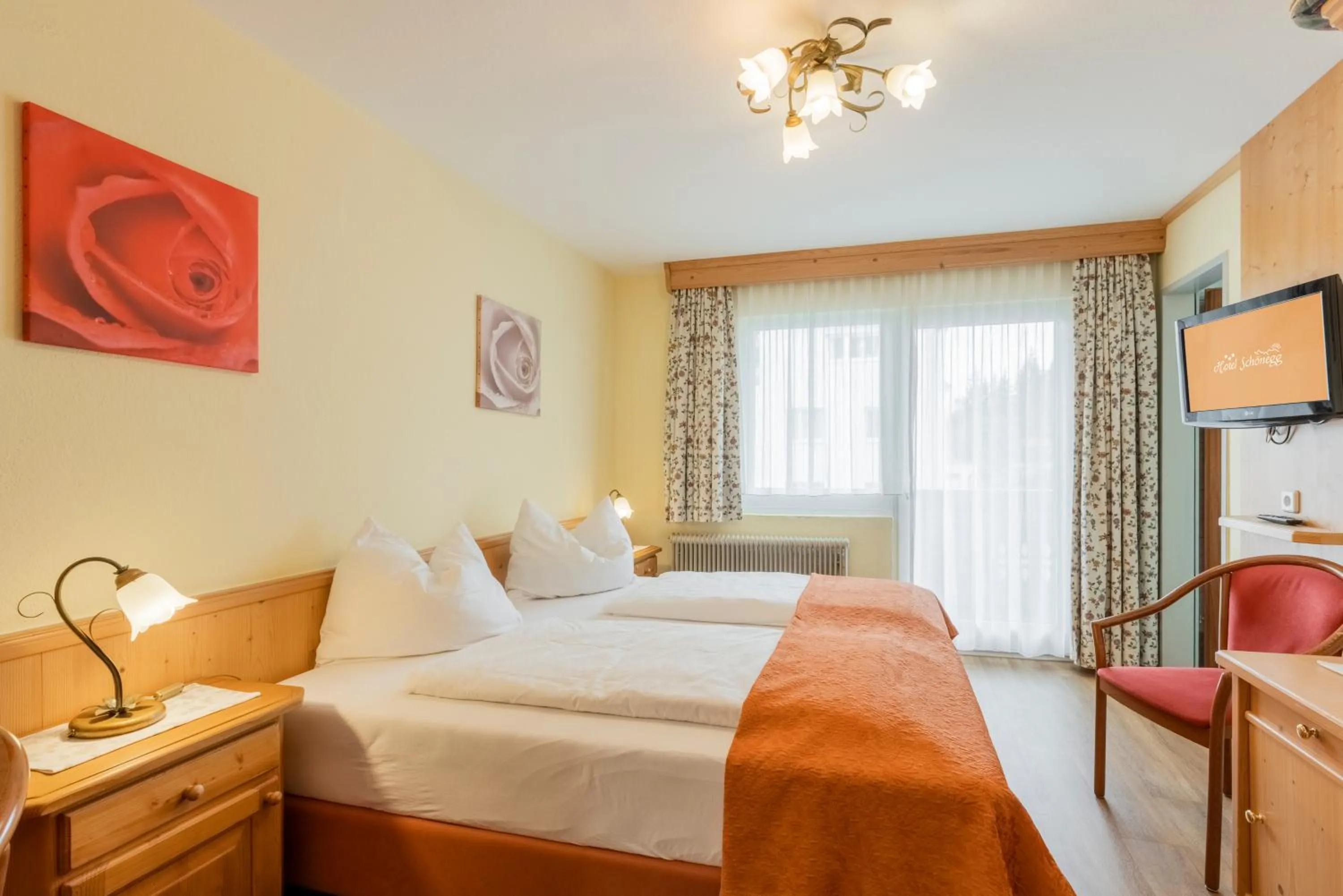 Photo of the whole room, Bed in Hotel Schönegg