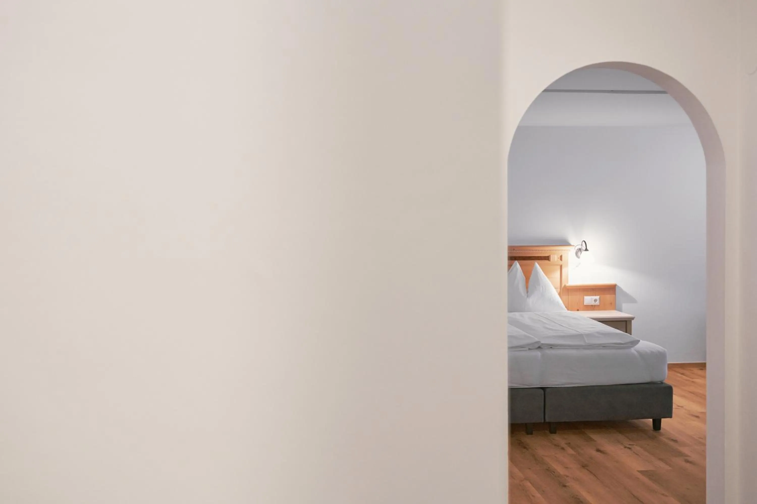 Bedroom, Bed in Hotel Vorderronach