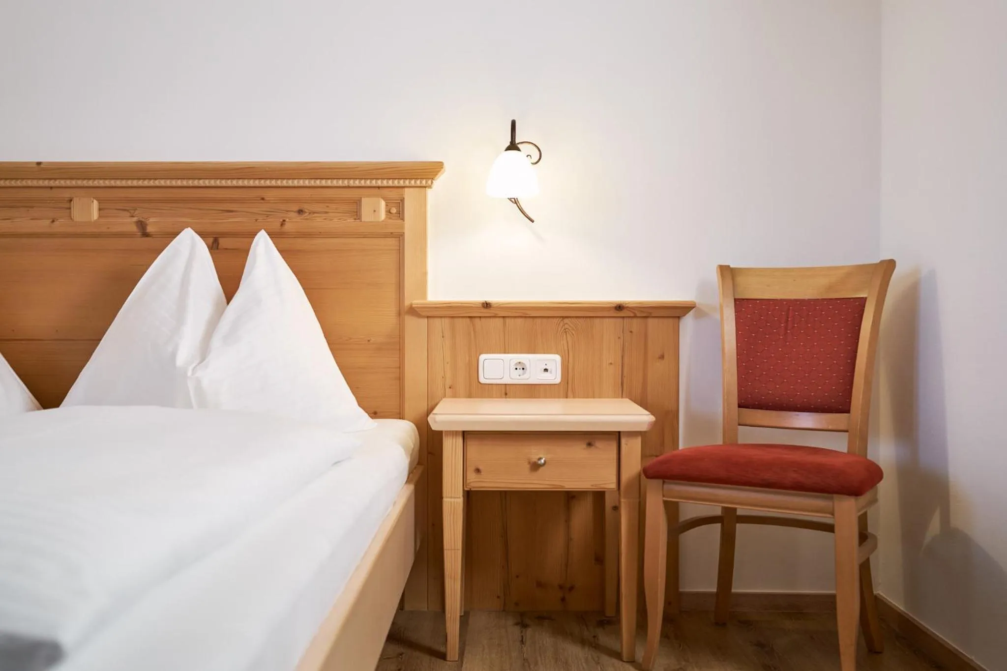 Bedroom, Bed in Hotel Vorderronach