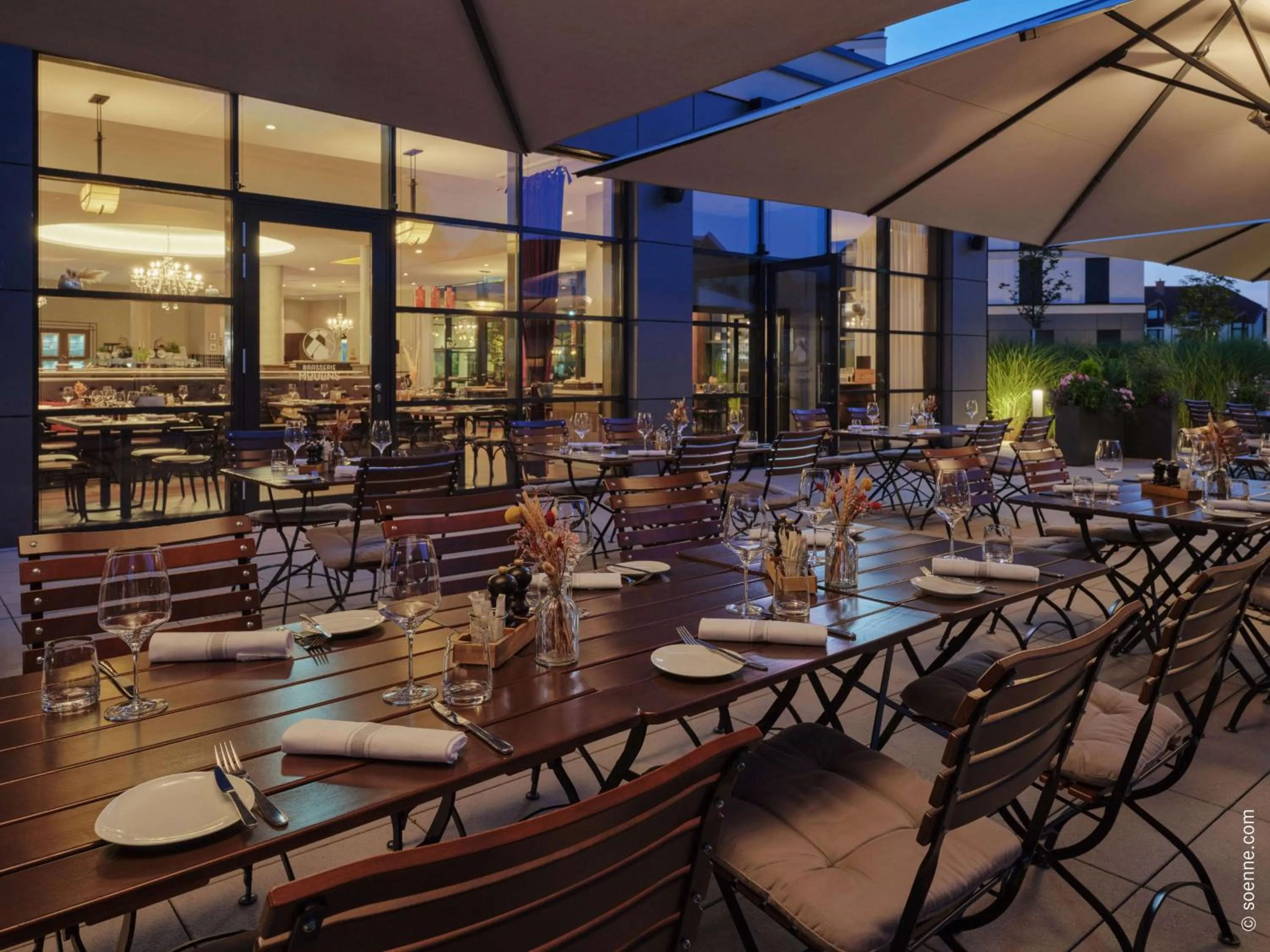 Restaurant/places to eat in Dorint Parkhotel Frankfurt / Bad Vilbel