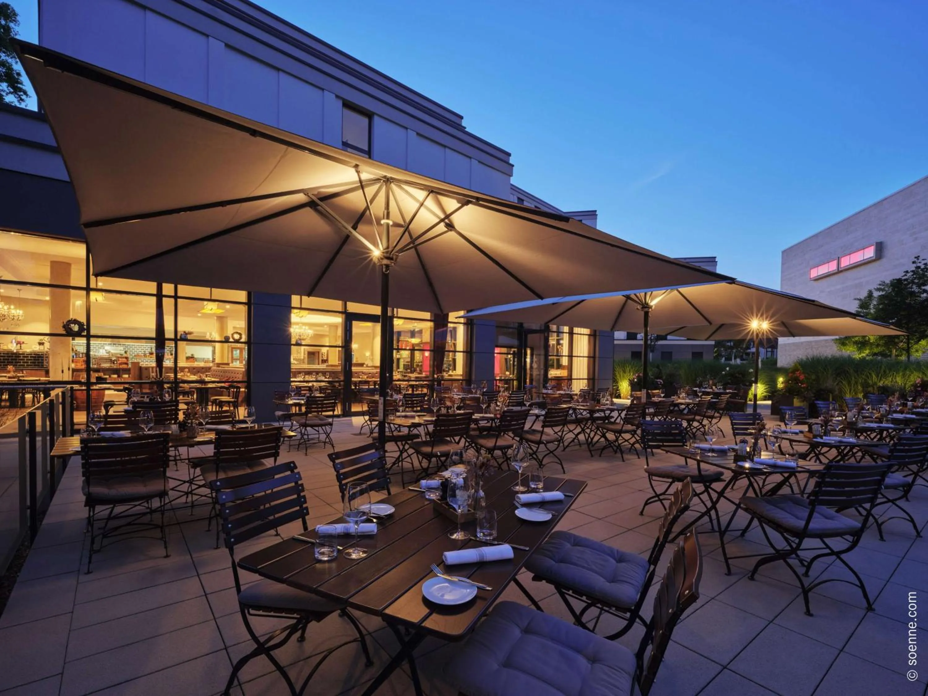 Restaurant/places to eat in Dorint Parkhotel Frankfurt / Bad Vilbel