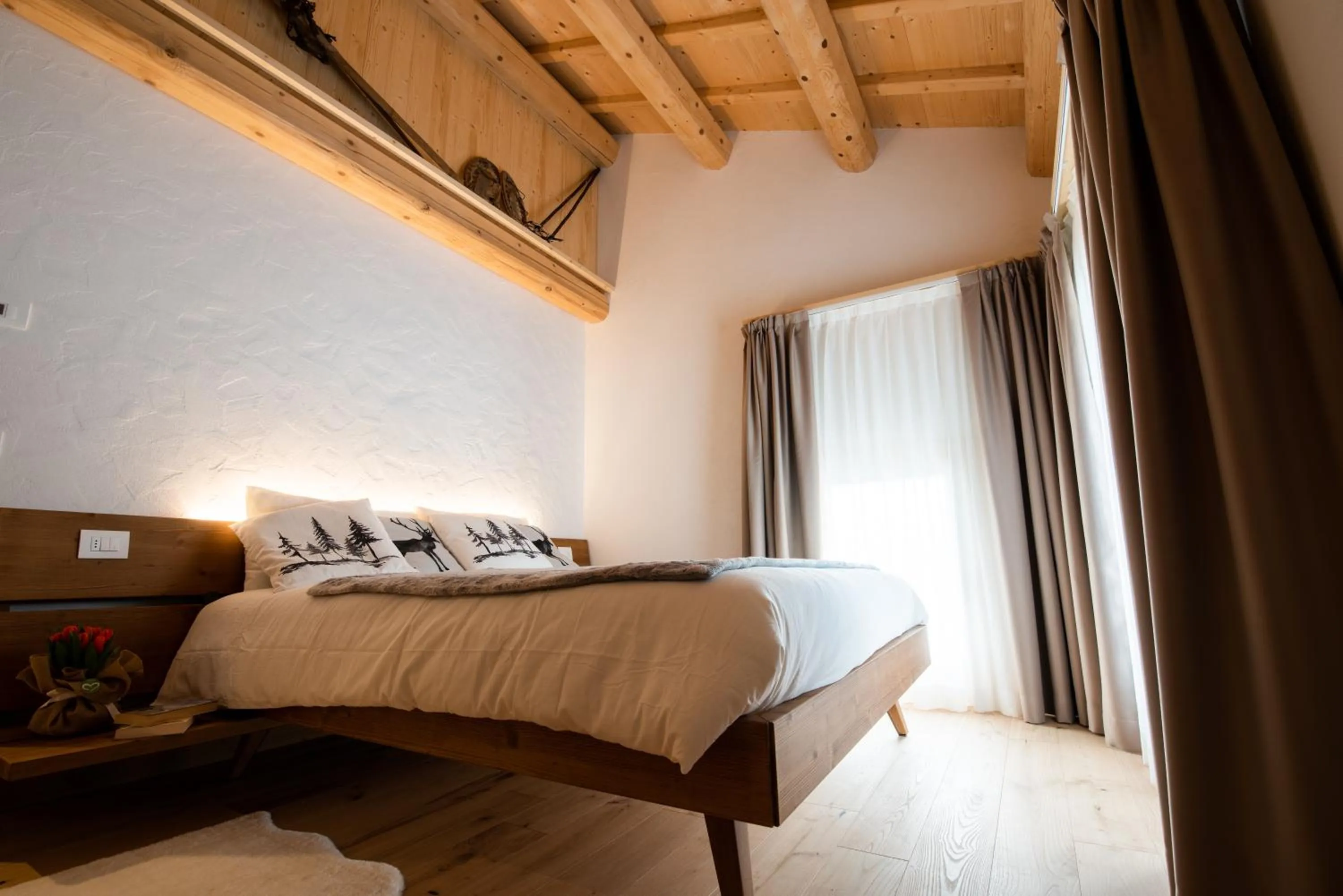 Bed in Antico Borgo Brunelli
