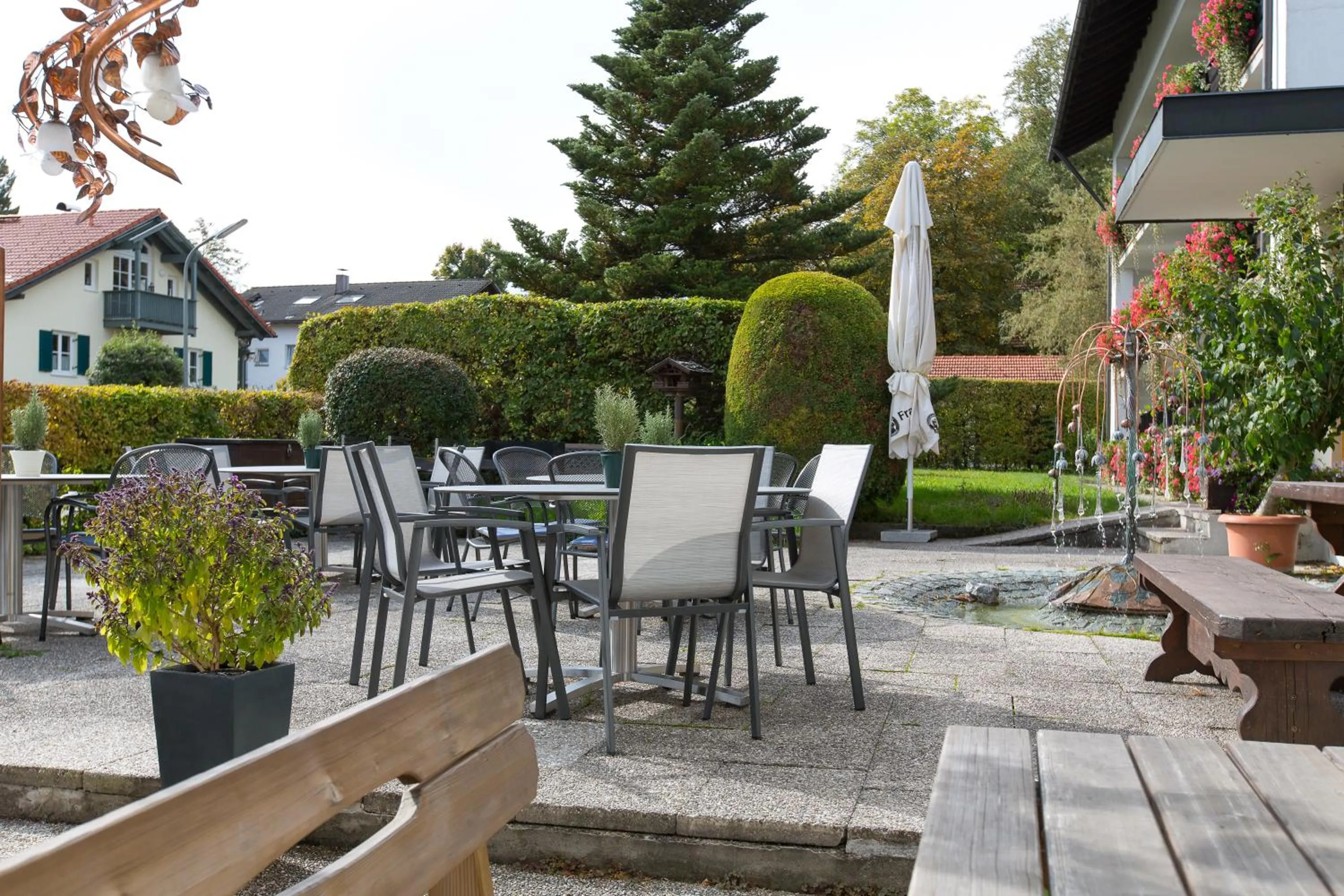 Balcony/Terrace in Hotel am Wald