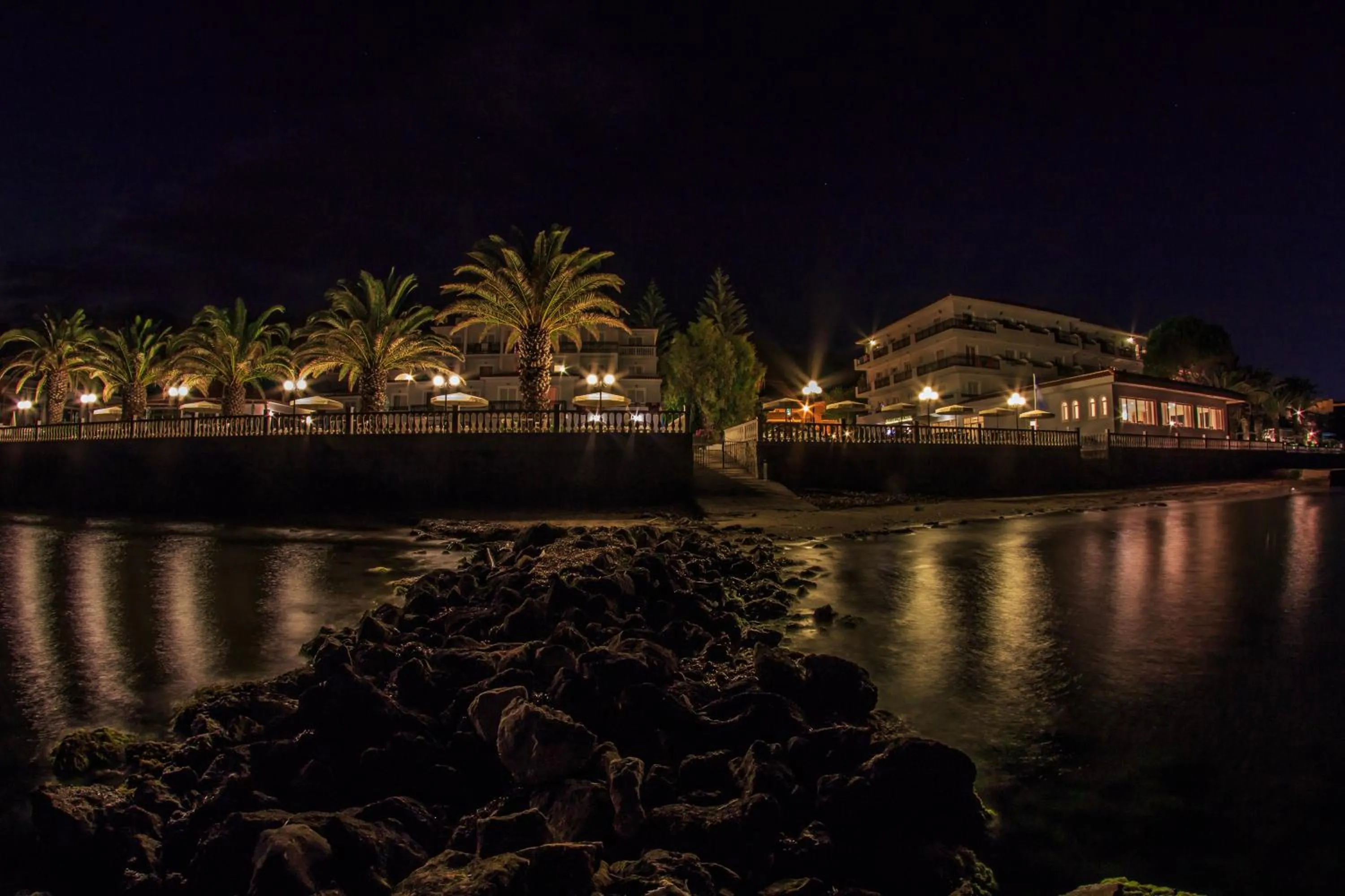 Night in Chryssi Akti Hotel