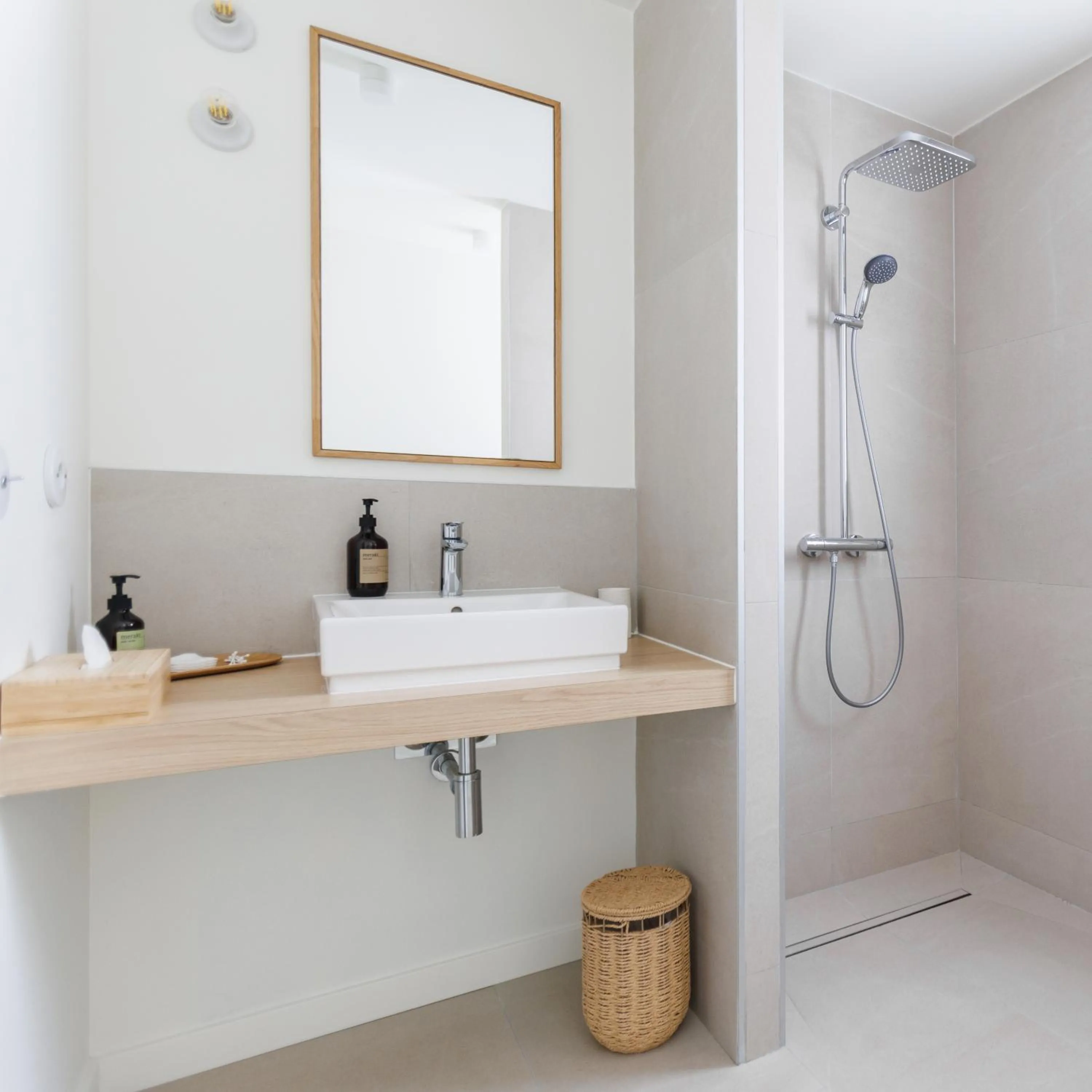 Bathroom in Belle Vue Hôtel