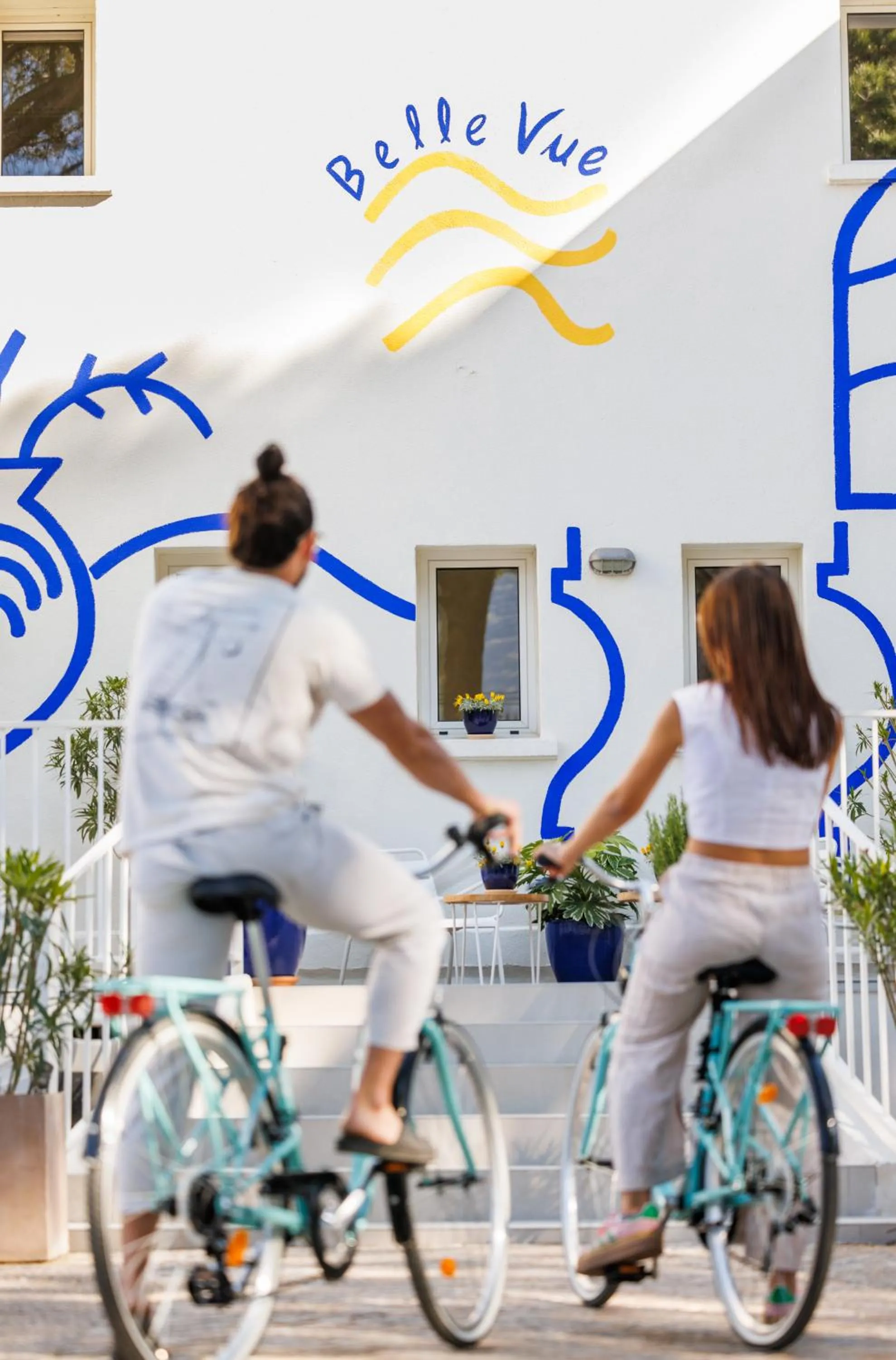 Cycling in Belle Vue Hôtel