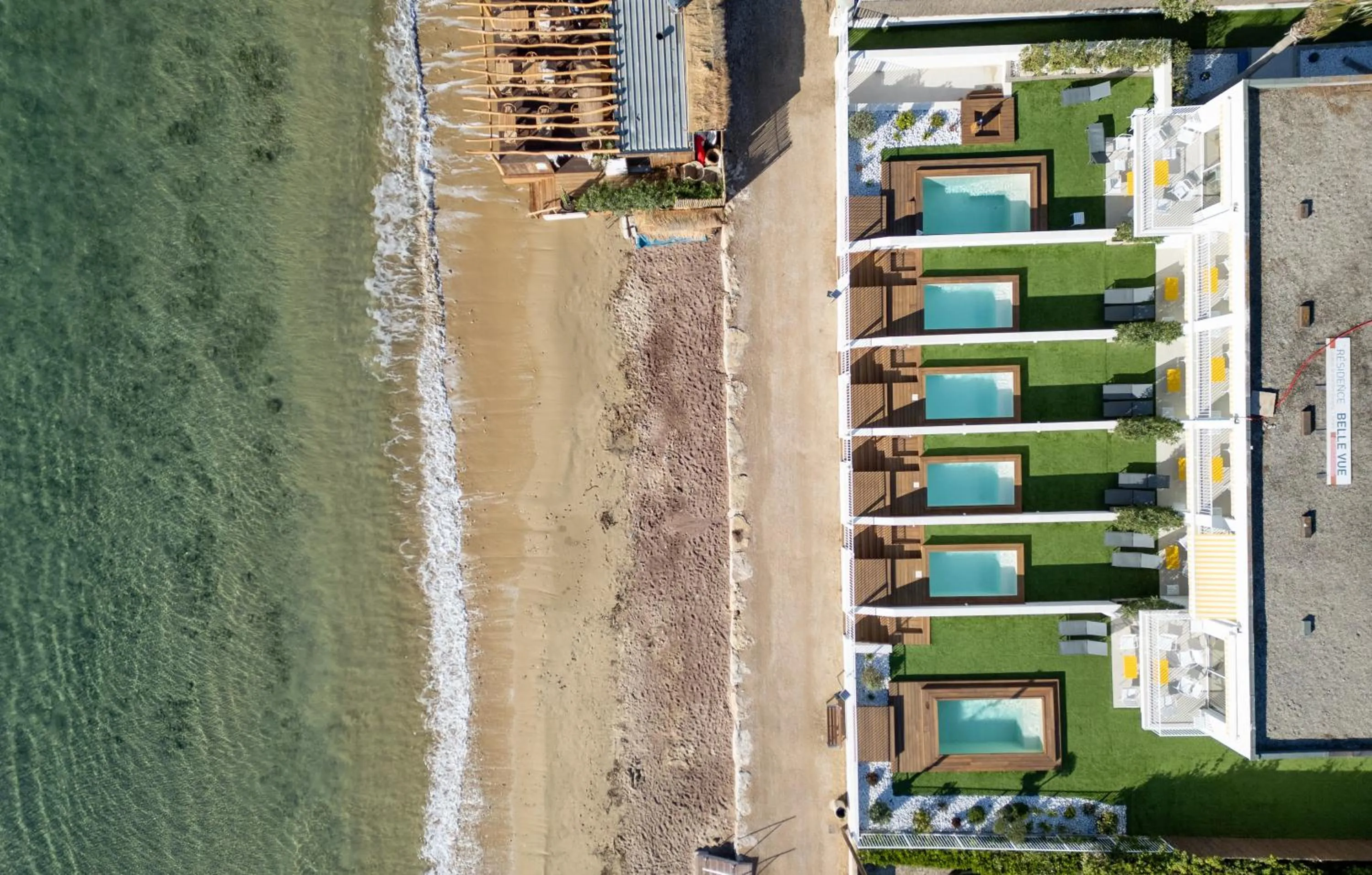 Beach in Belle Vue Hôtel