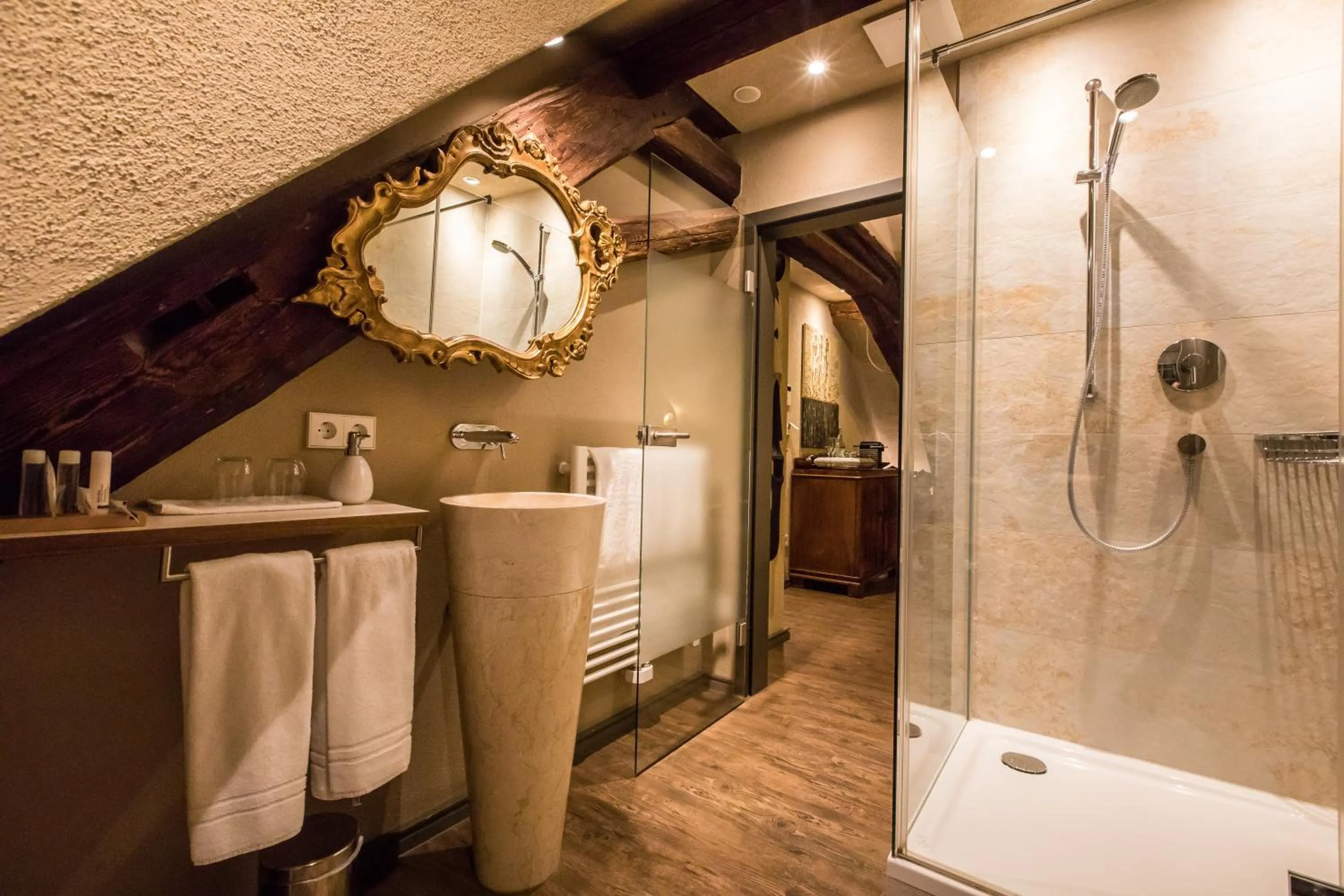 Bathroom in Farmerhaus-Lodge