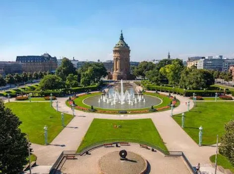 City view in Ariva Boardinghouse Platanenhof