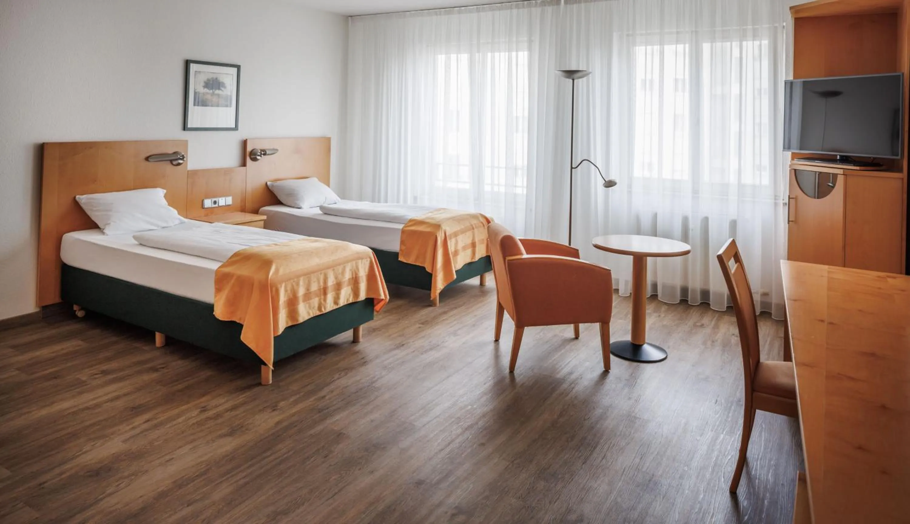 Bed in Ariva Boardinghouse Platanenhof