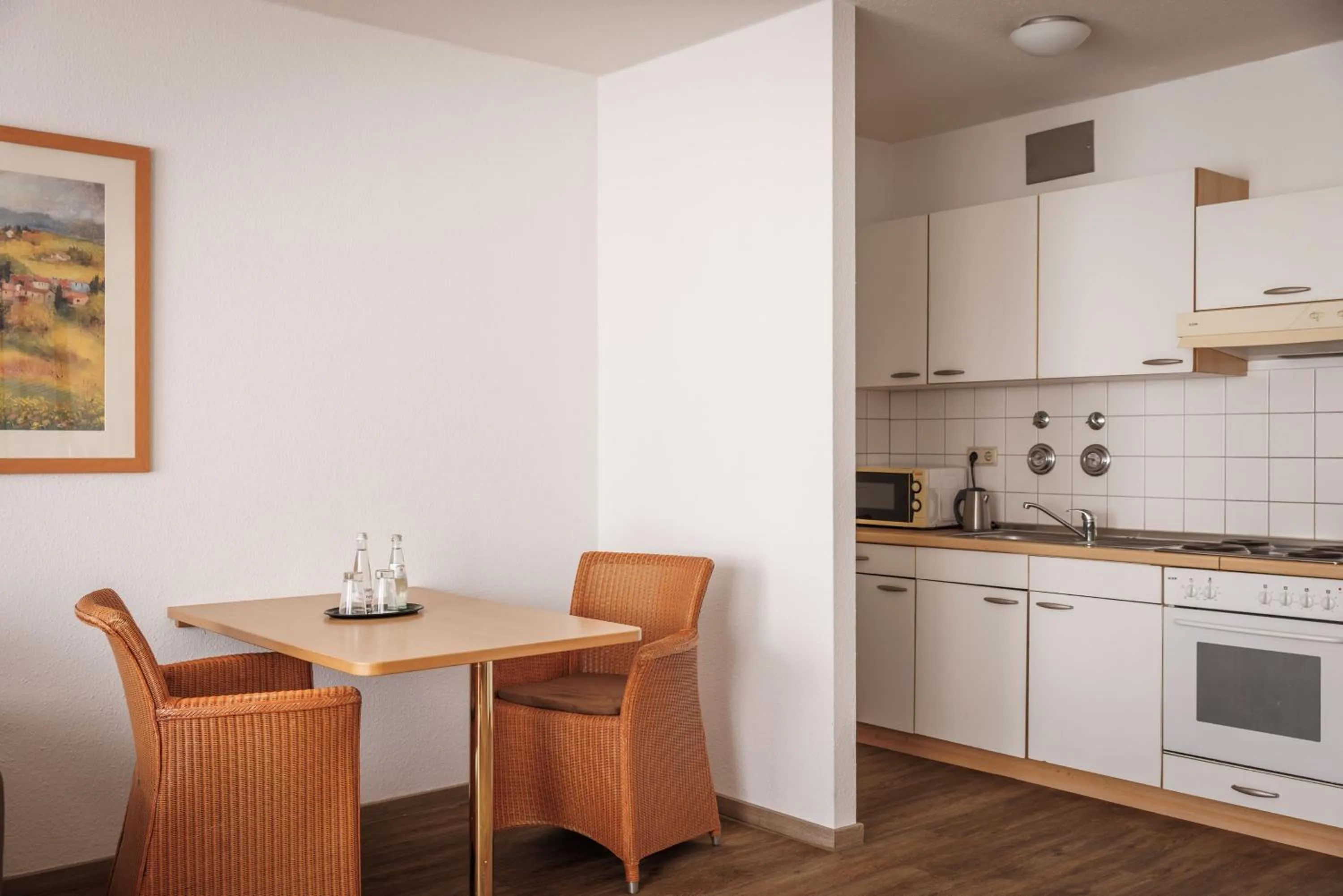 Kitchen or kitchenette in Ariva Boardinghouse Platanenhof