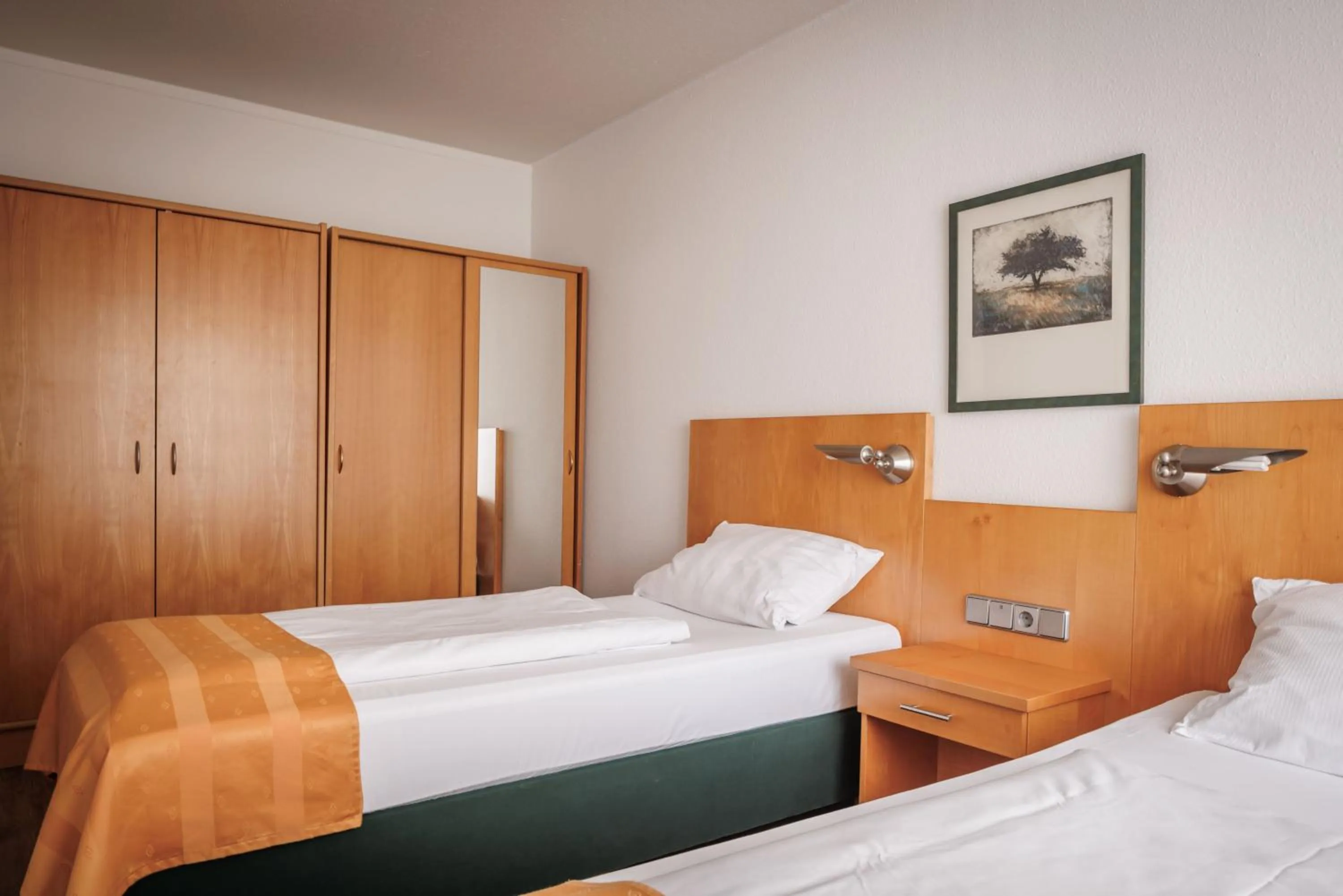 Bed in Ariva Boardinghouse Platanenhof