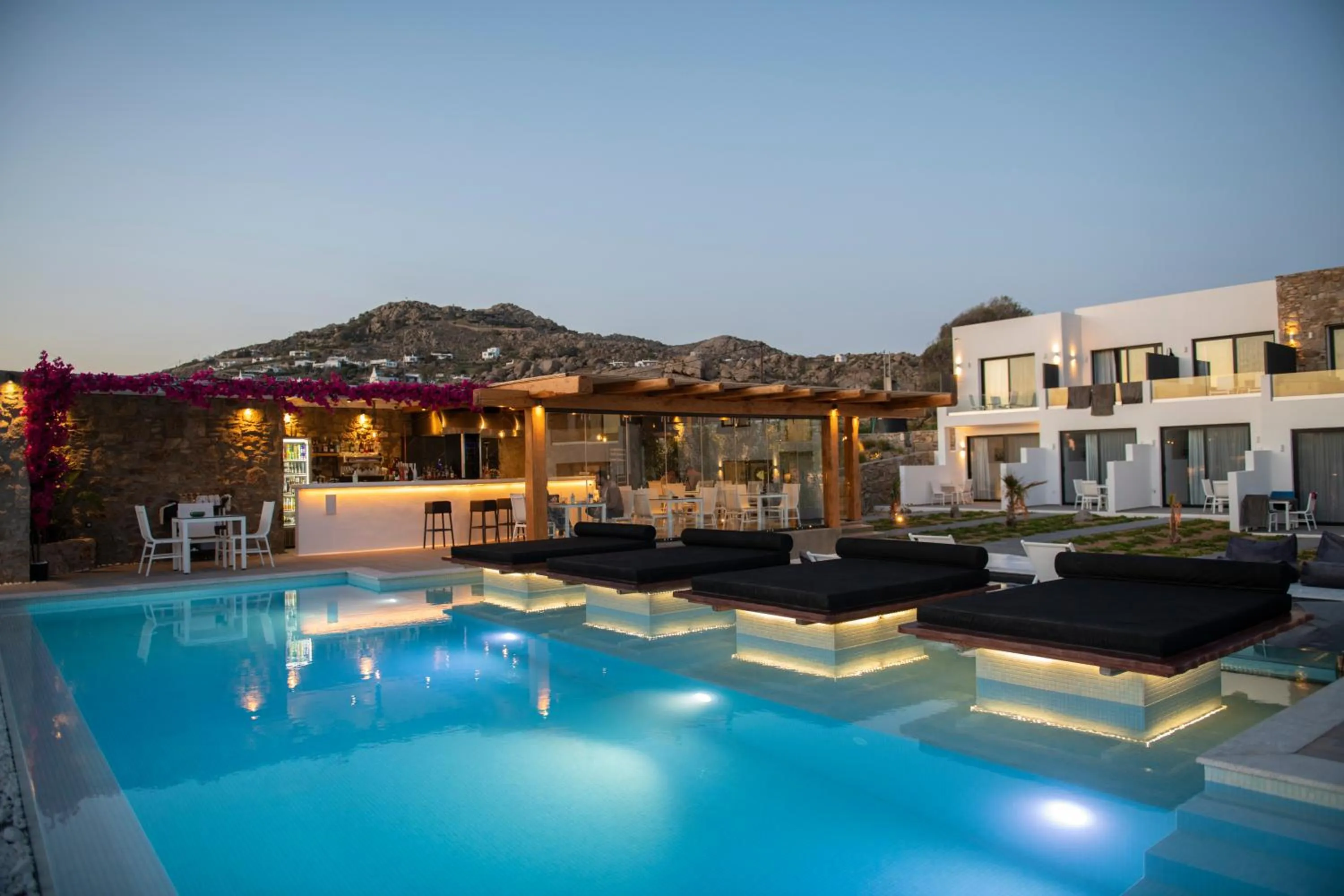 Restaurant/places to eat in Bianco a Nero Mykonos