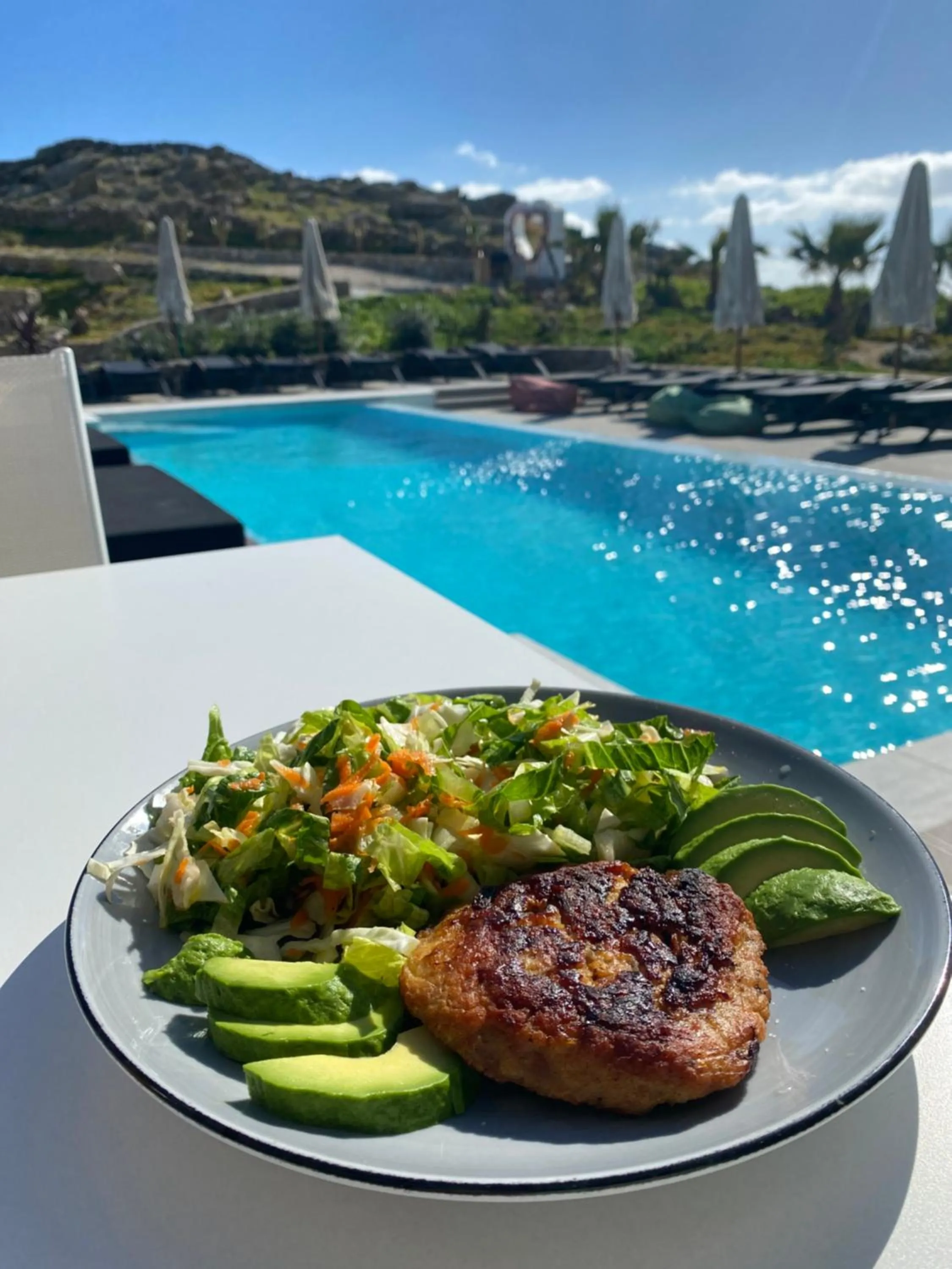 Food in Bianco a Nero Mykonos