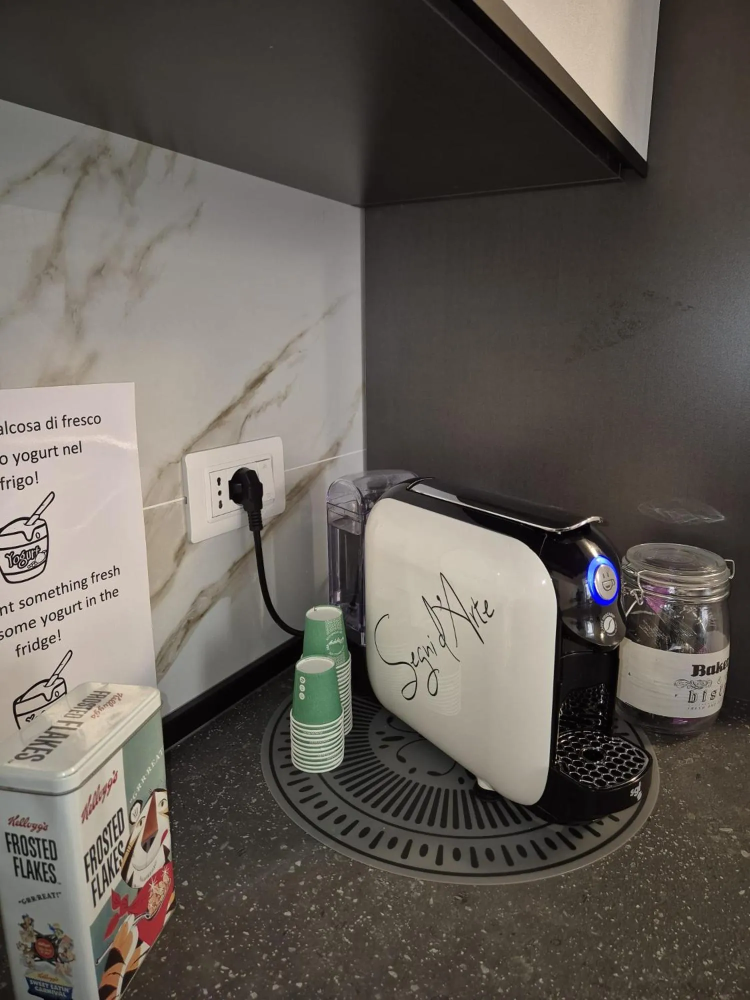 Coffee/tea facilities in La Memolina B&B