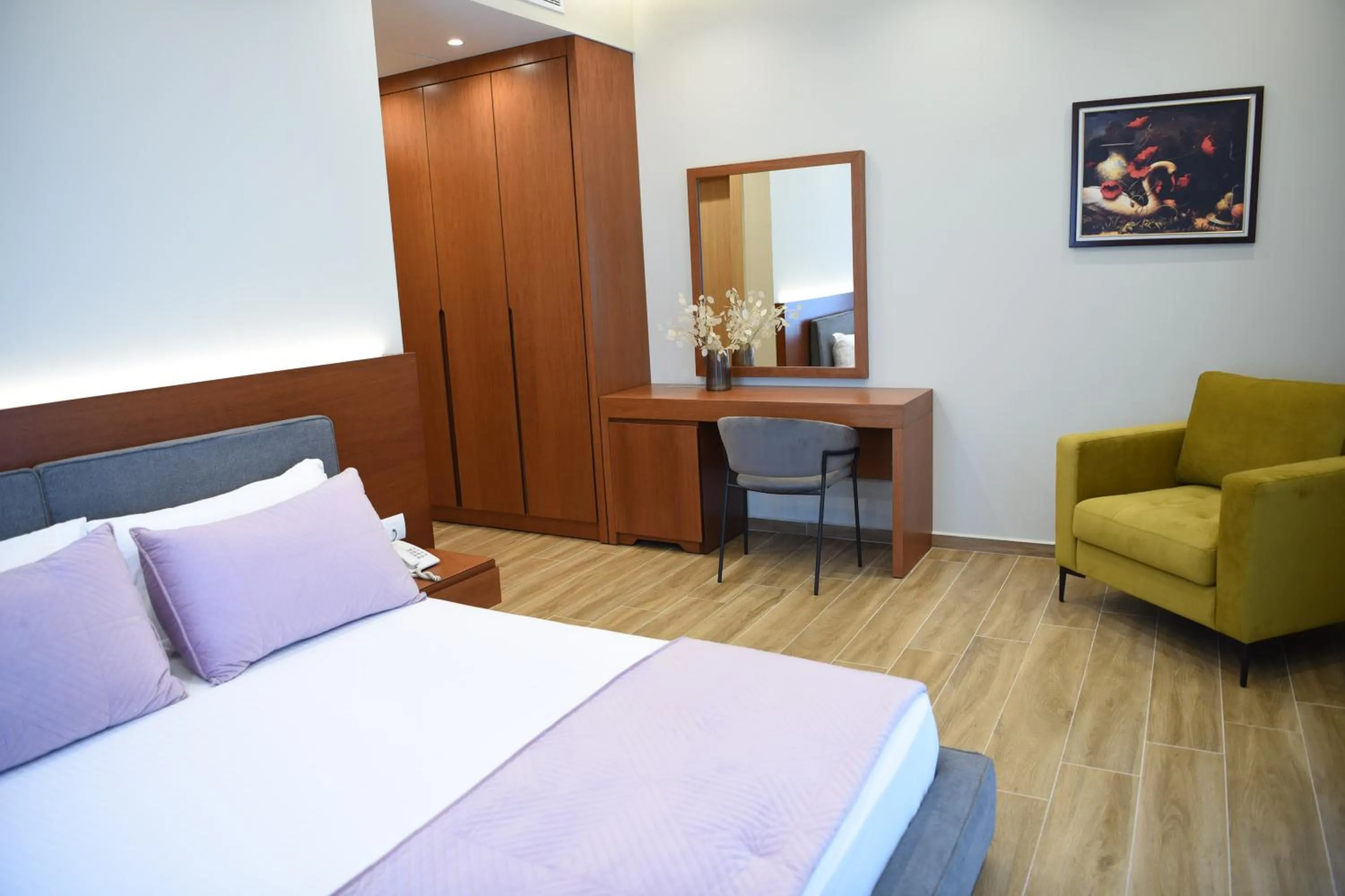 Bed in 6 Milje Hotel