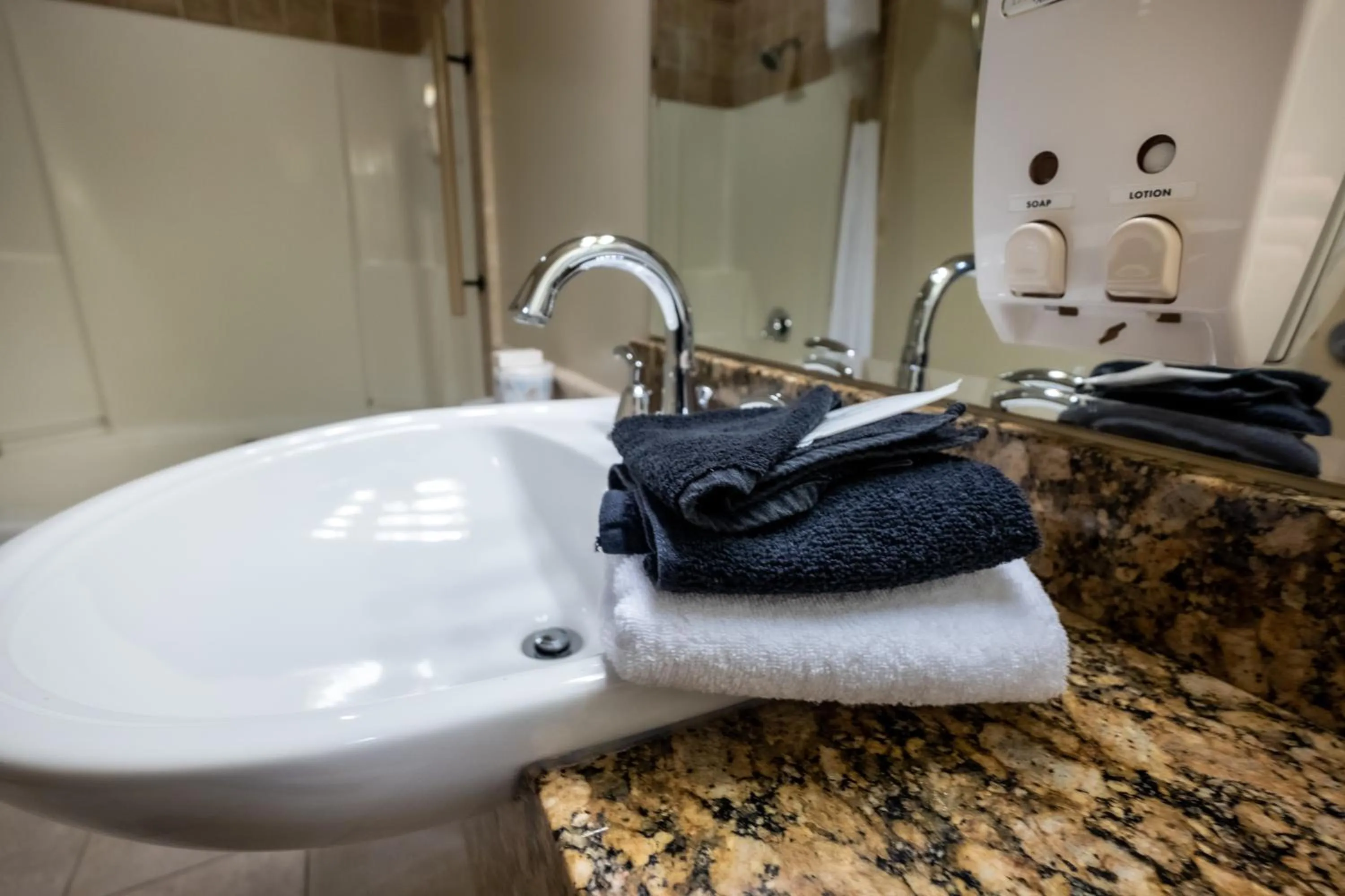 Bathroom in Kaslo Hotel